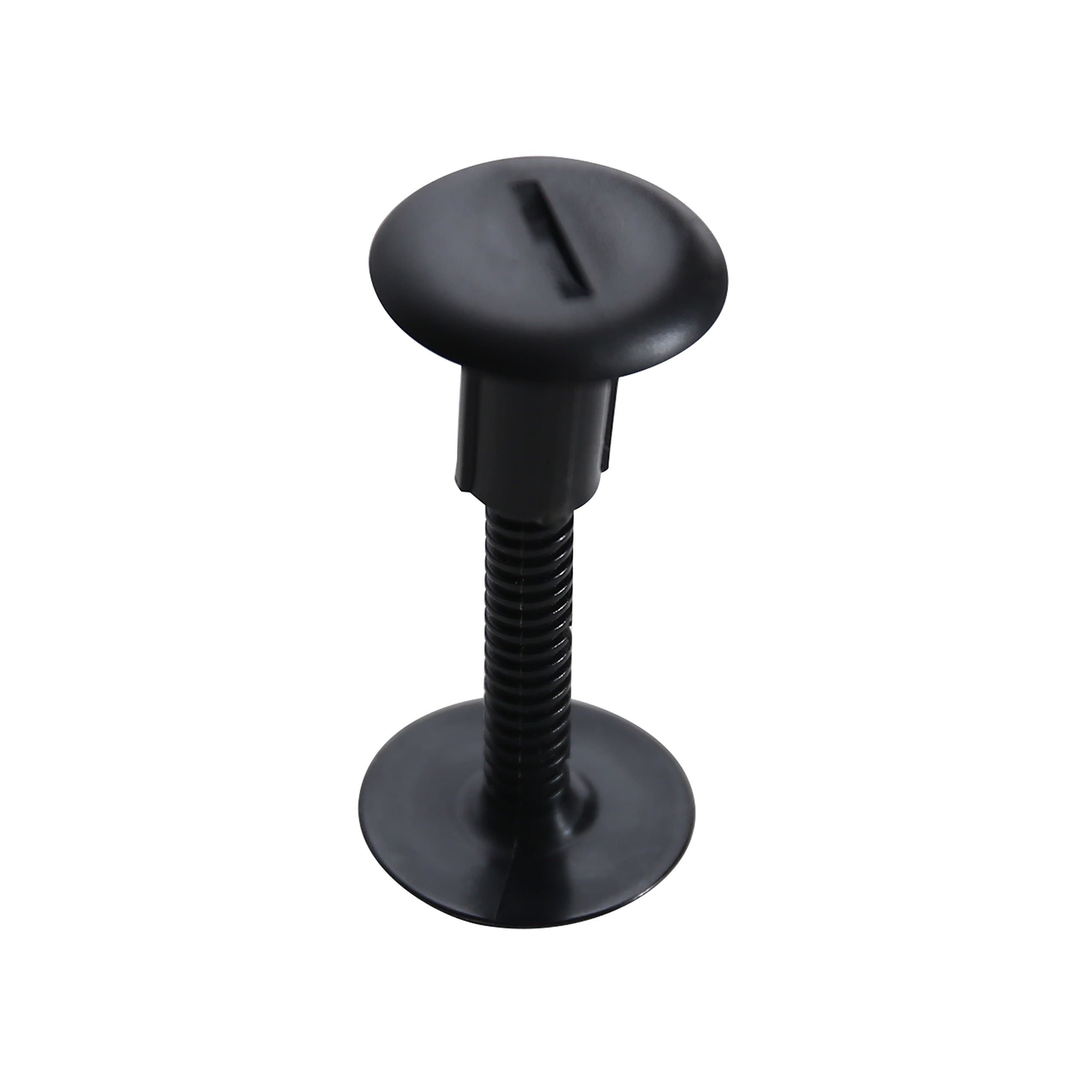 Surfboard Black Fin Plugs for Surfing Board and Softboard/Soft Top Surfboard Accessories( 4 per Set)