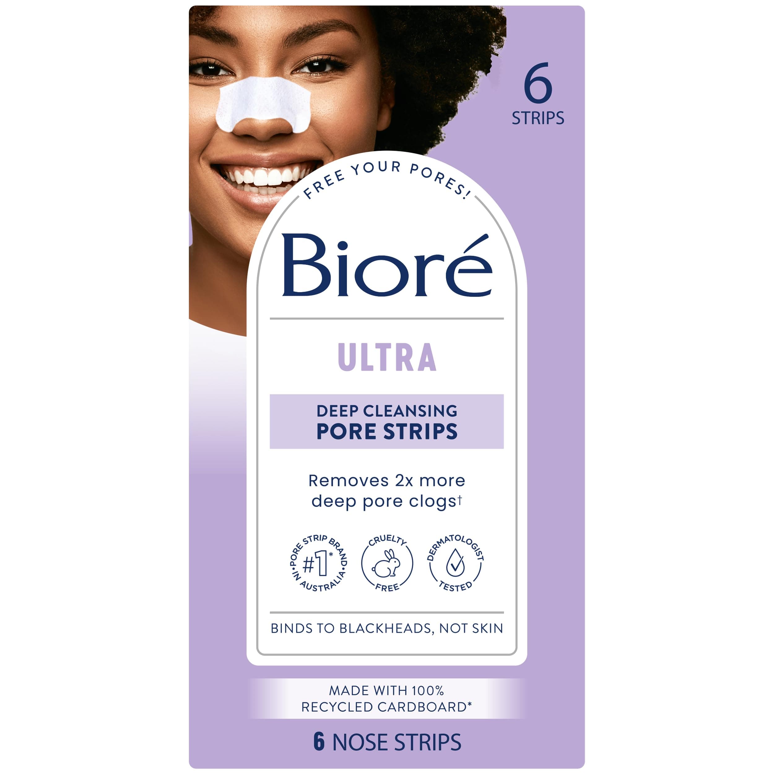 Bioré Witch Hazel Ultra Deep Cleansing Pore Strips