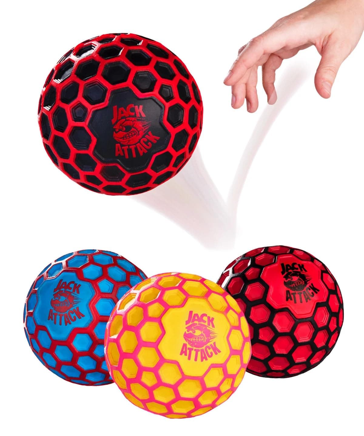 Jack Attack Hex Crazy Bounce Ball