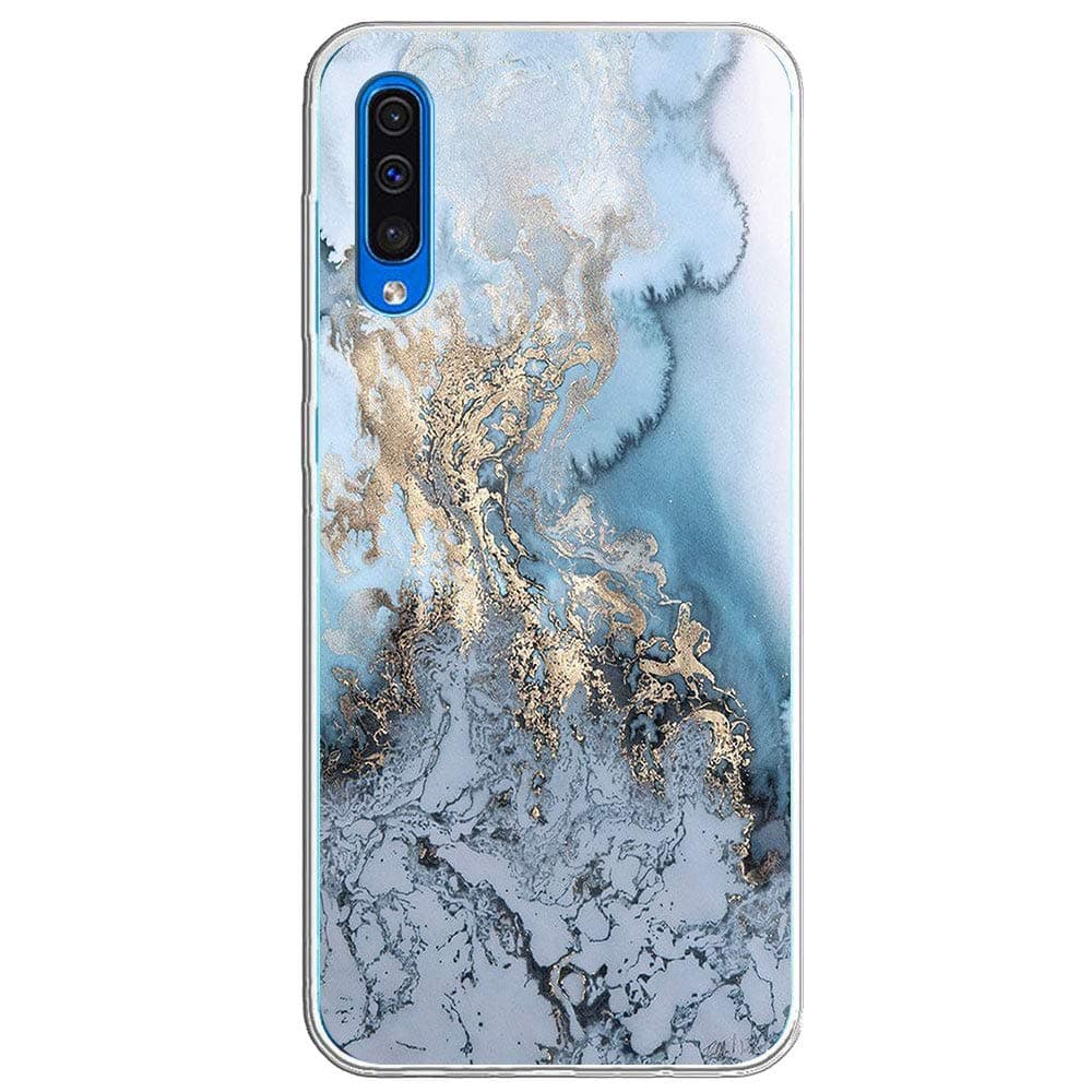 Case for Galaxy A30,Samsung A50 Case Silicone Skin with Flowers Floral Printed Back Cover Soft Case for Samsung Galaxy A30 (3, Galaxy A50)