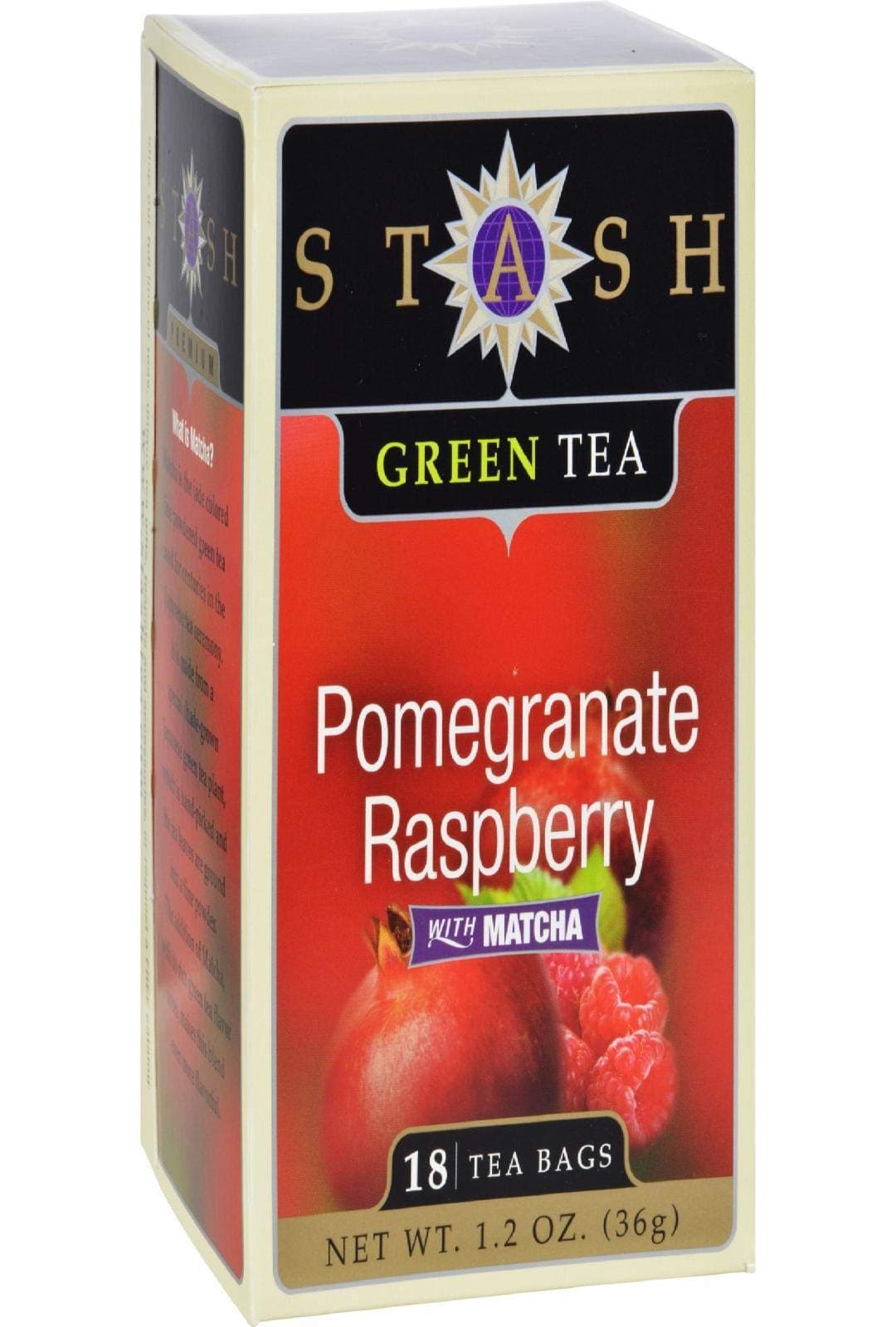 Green Pomegranate Raspberry Matcha