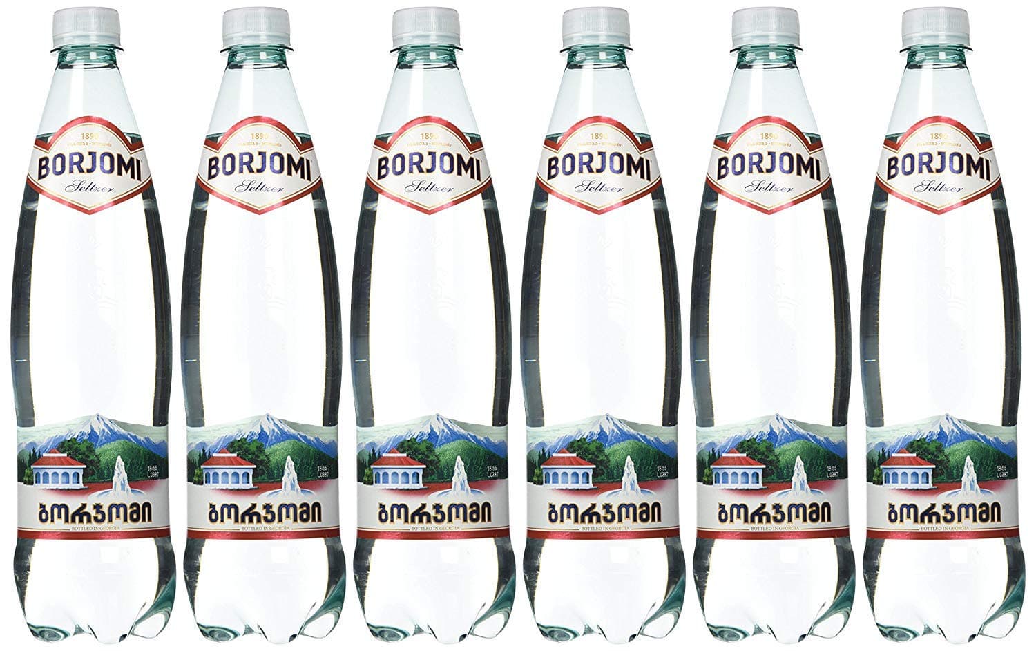 Borjomi Mineral Water from Georgia 0.75l (1 case) 6 bottles