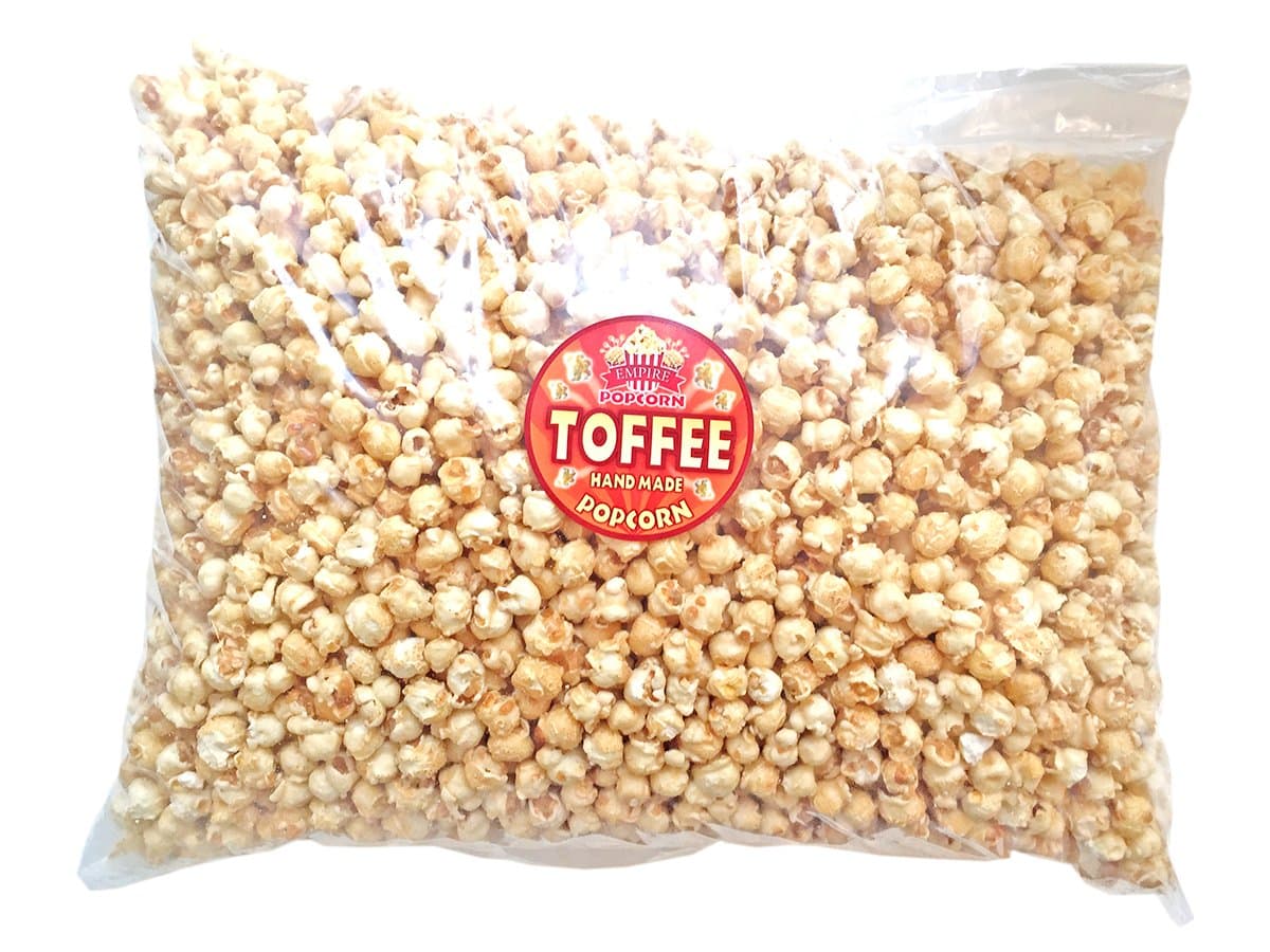 Ready Made Popcorn Gourmet Toffee Huge 3kg Bag from Empire Popcorn