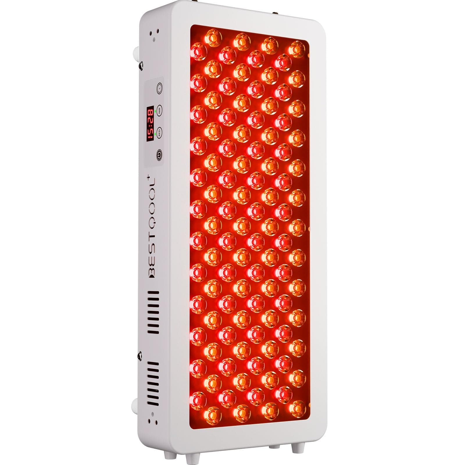BestQool Red Light Therapy for face Body, 4 Wavelengths Infrared Red Light Therapy, 100 Elite Grade Dual Chip LEDs, High Power Red Light Panel, Infrared Light Therapy Device, Modular Design. 170W