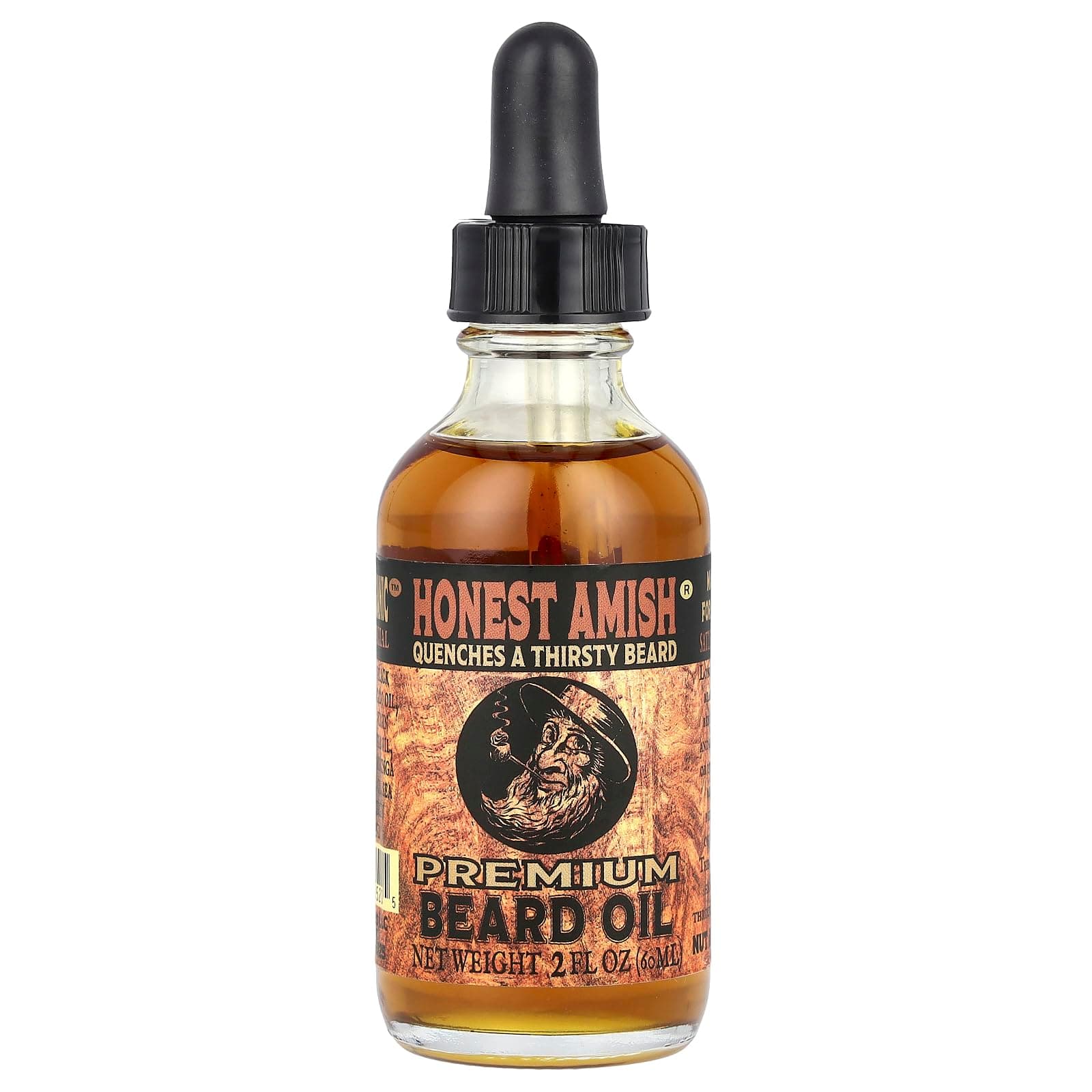 Honest Amish - Premium Beard Oil - 2 Ounce by Honest Amish