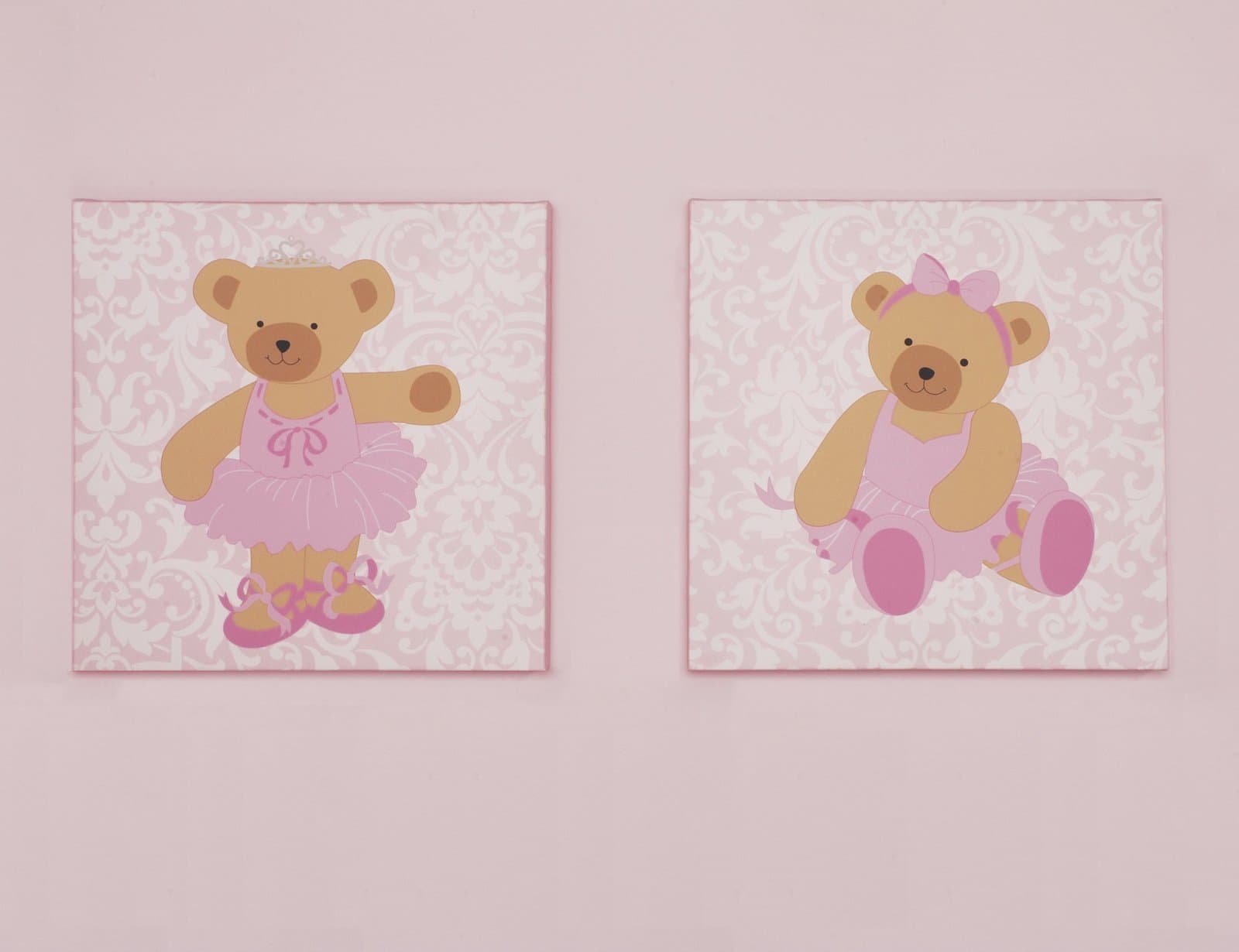 Kids Line Canvas Wall Art - 2 Pc. - Twirling Around