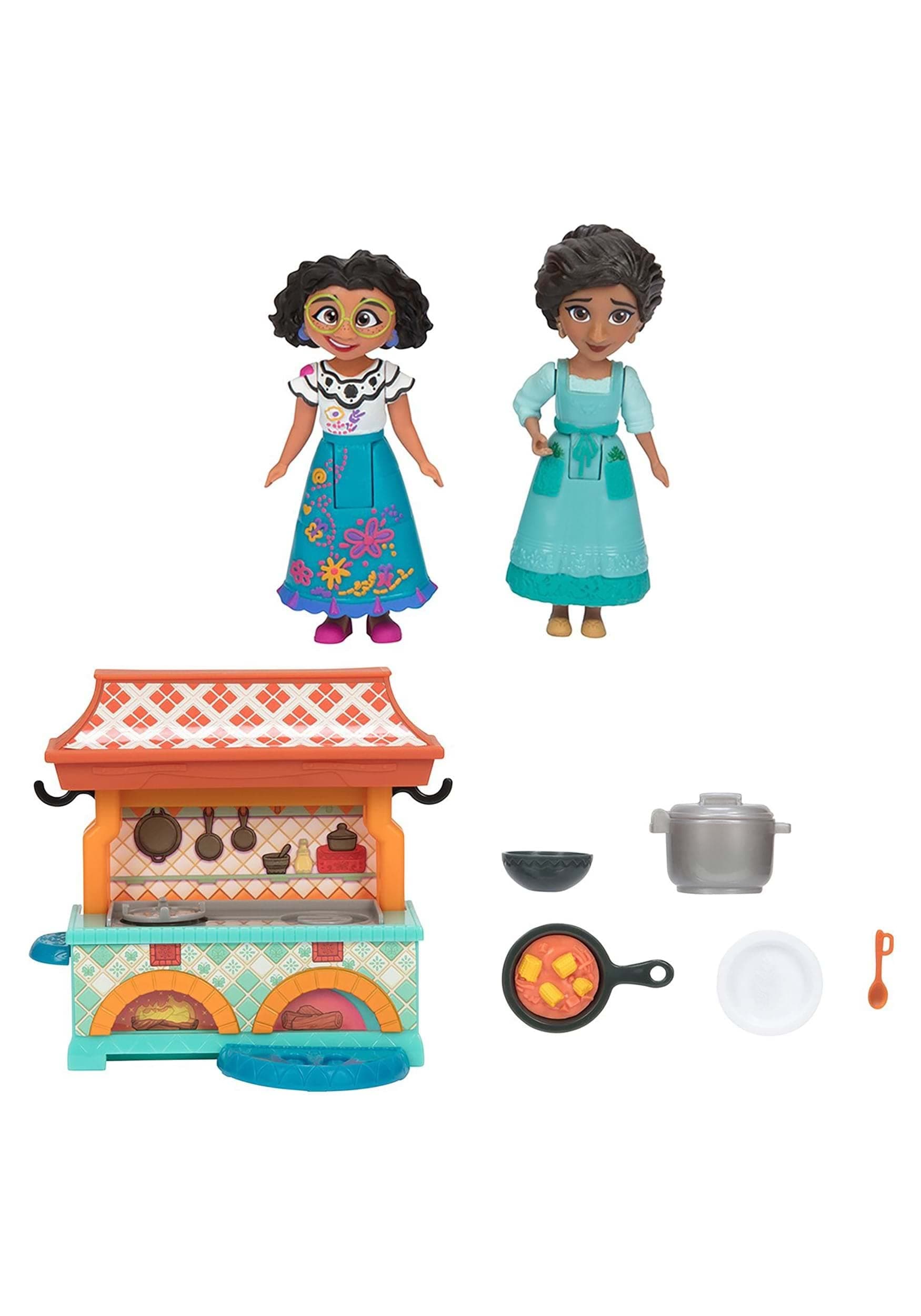 Disney Encanto Mirabel Doll Figure in Julieta's Kitchen Playset - Includes Pots & Pans
