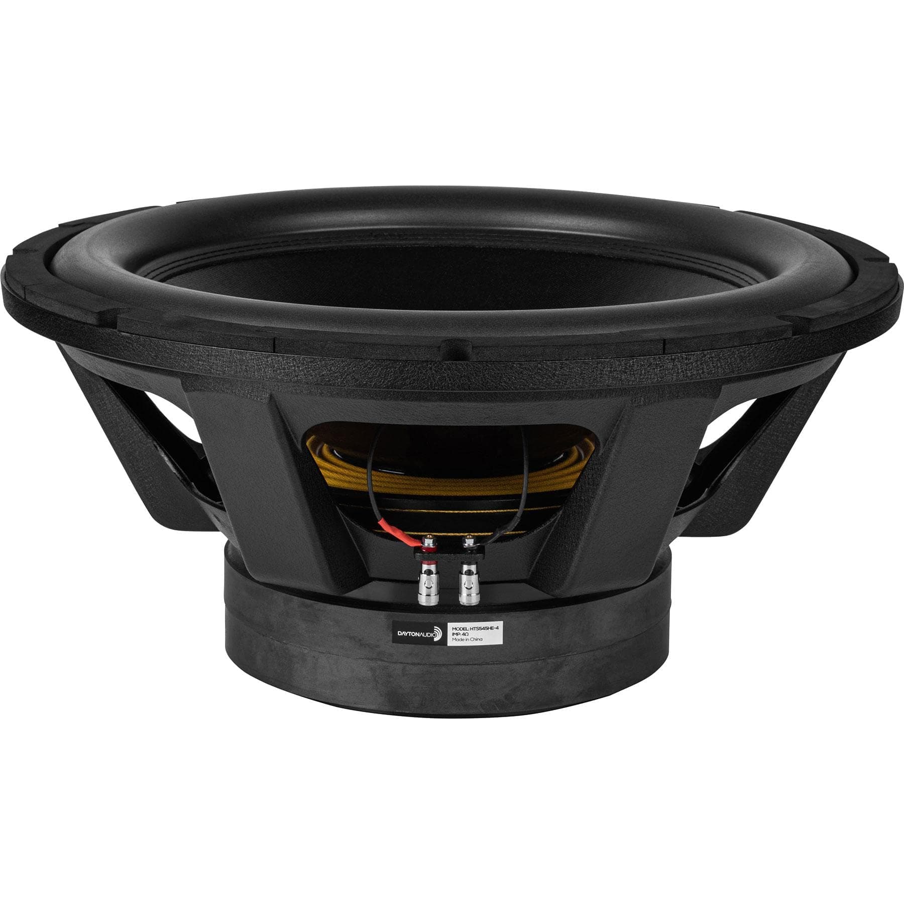 Dayton Audio HTS545HE-4 21" Kraken High Excursion Subwoofer with 5" Voice Coil 4 Ohm