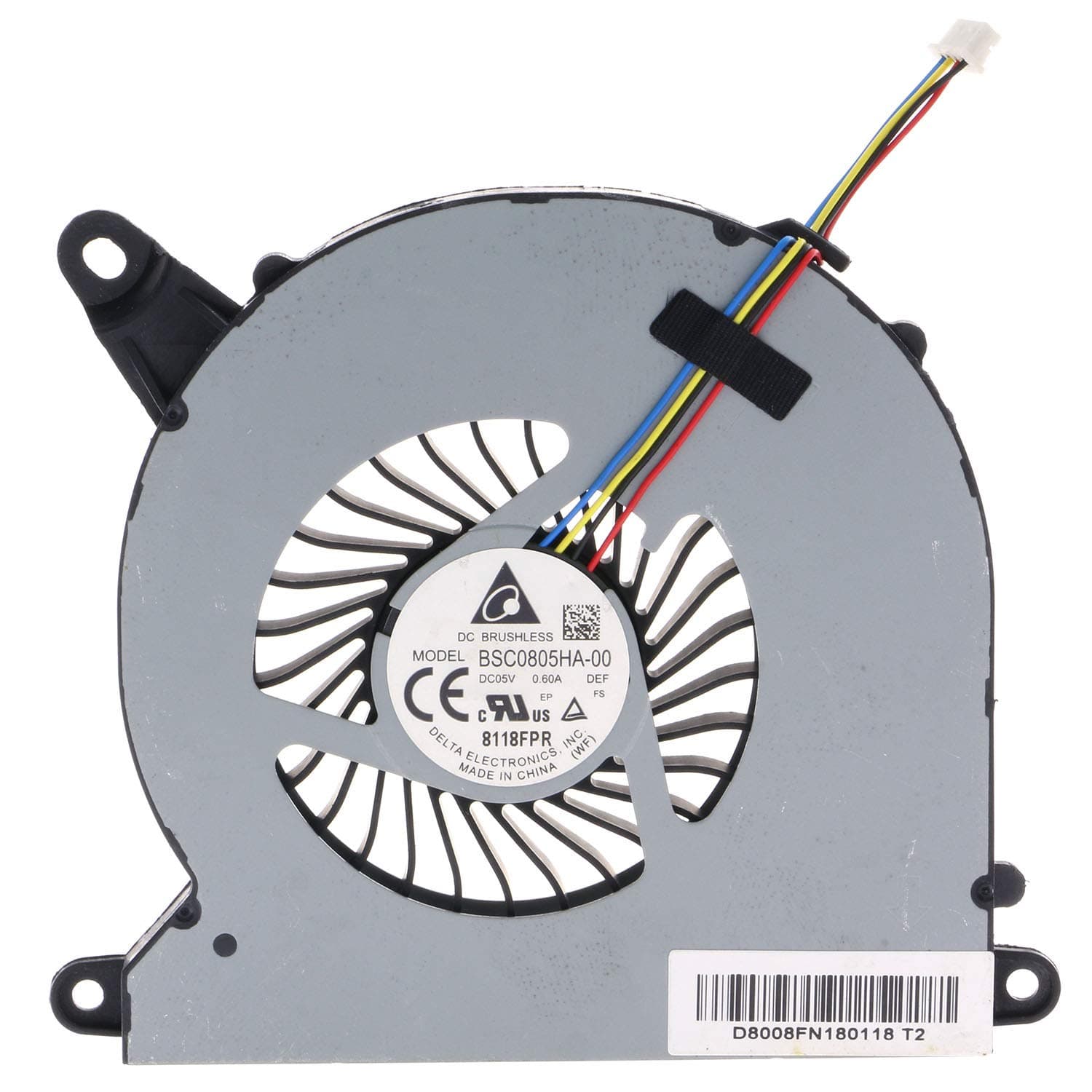 CPU Cooling Fan for Intel NUC8 NUC8i7BEH NUC8i3BEH NUC8i5BEH BSC0805HA-00 DC05V 0.60A