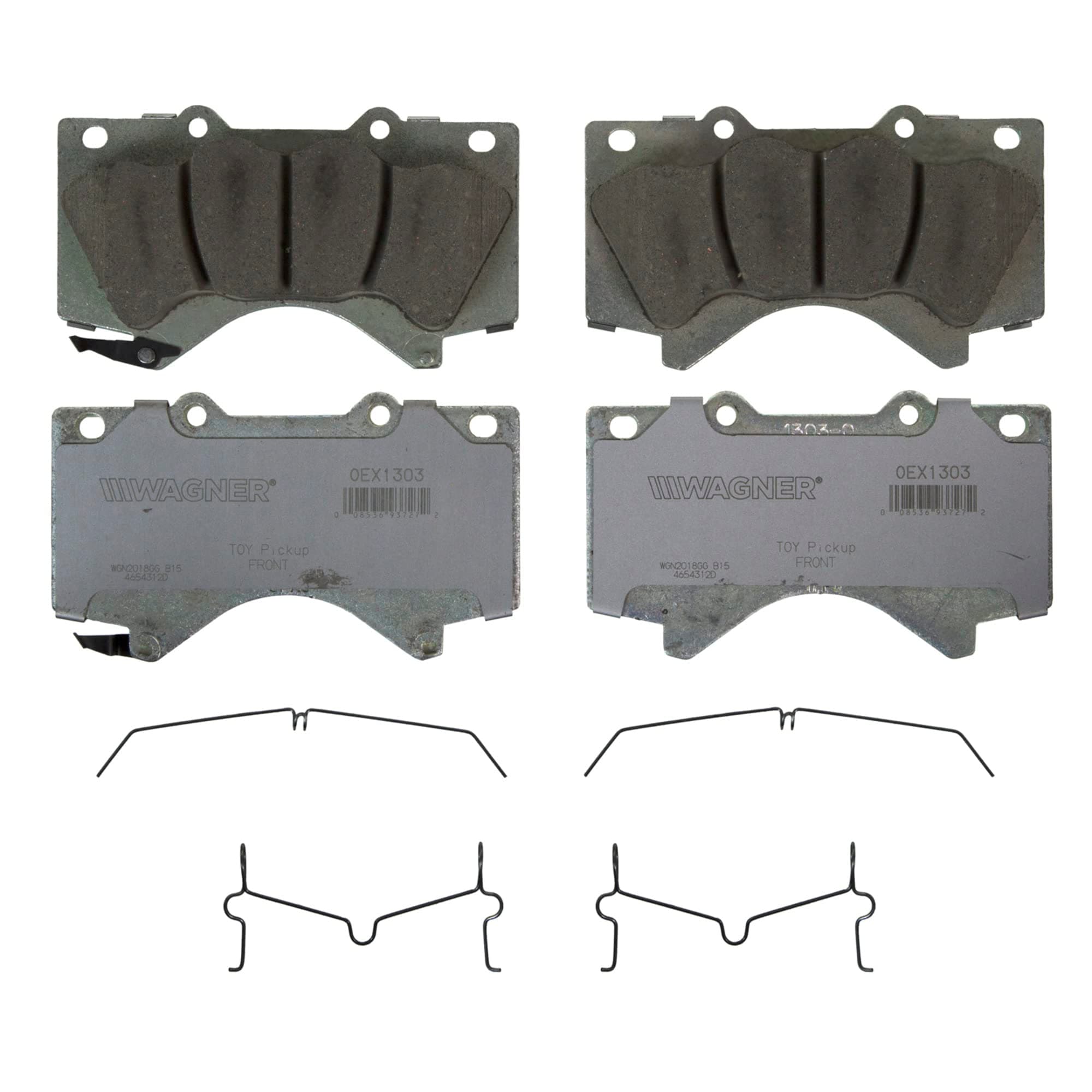 BRAKE OEX1303 WAGNER OEX DISC PAD SET