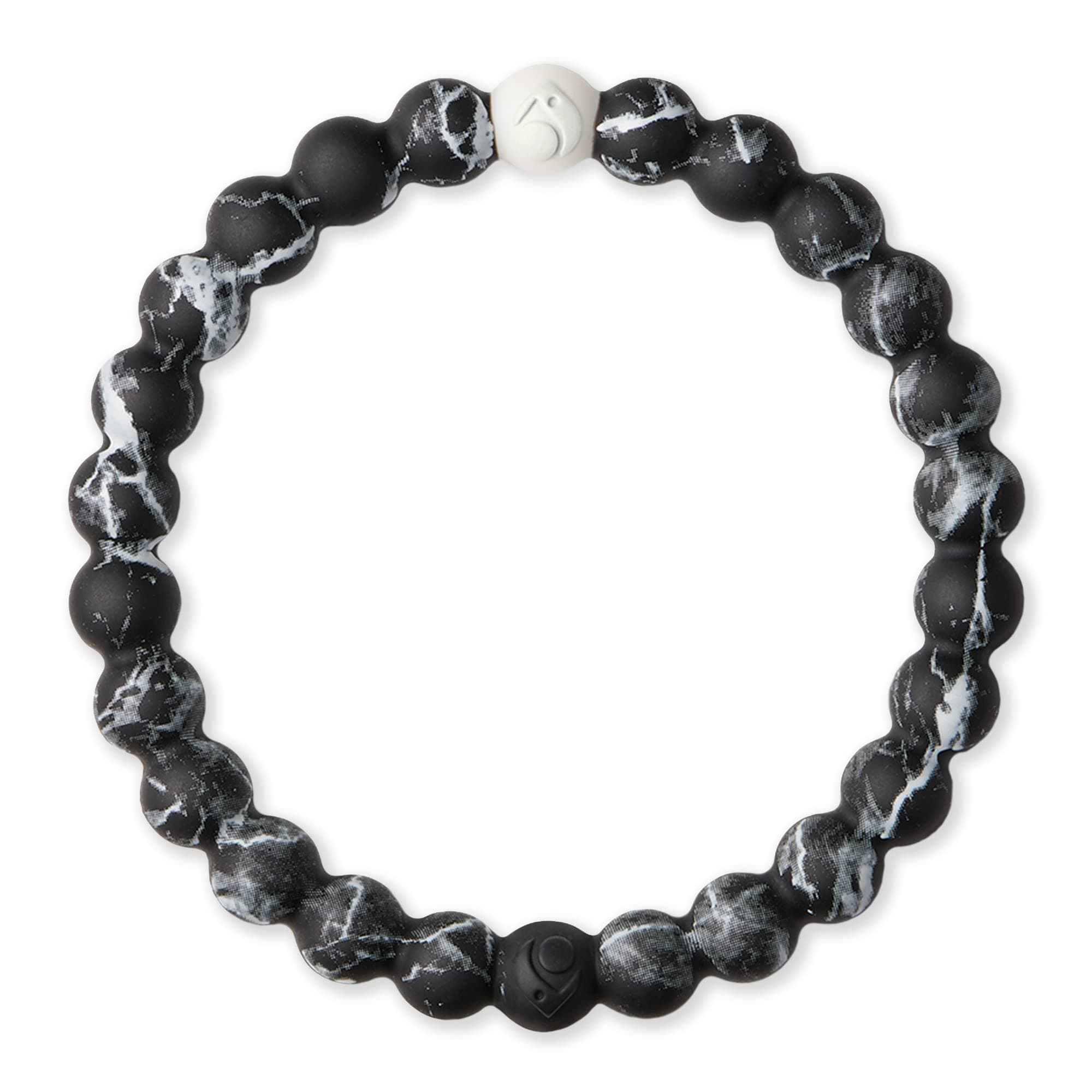 Lokai Silicone Beaded Bracelet for Women and Men - Splatter Collection - Silicone Jewelry Fashion Bracelet Slides-On for Comfortable Fit for Men, Women & Kids