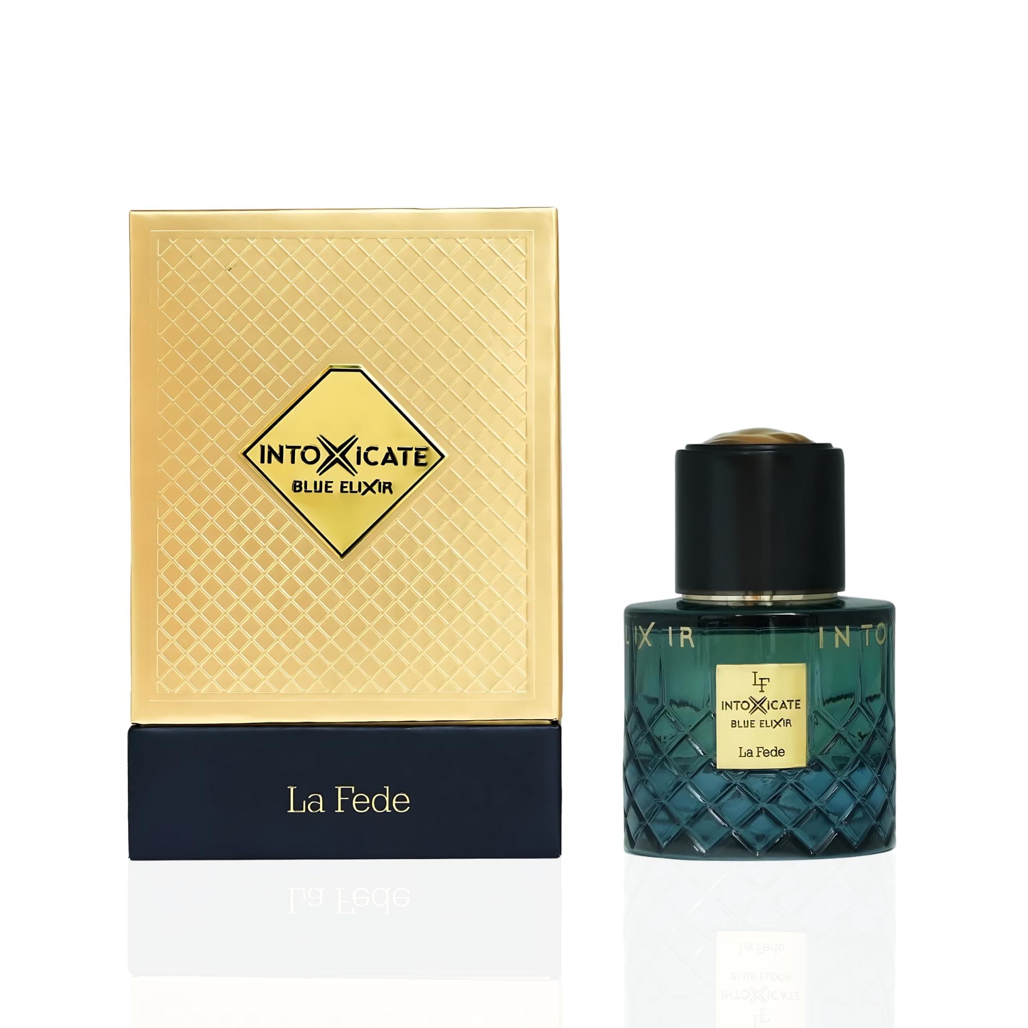 Intoxicate Blue Elixir for Men 100 ml. Long Lasting EDP Men for Any Occasion with Fresh Scent
