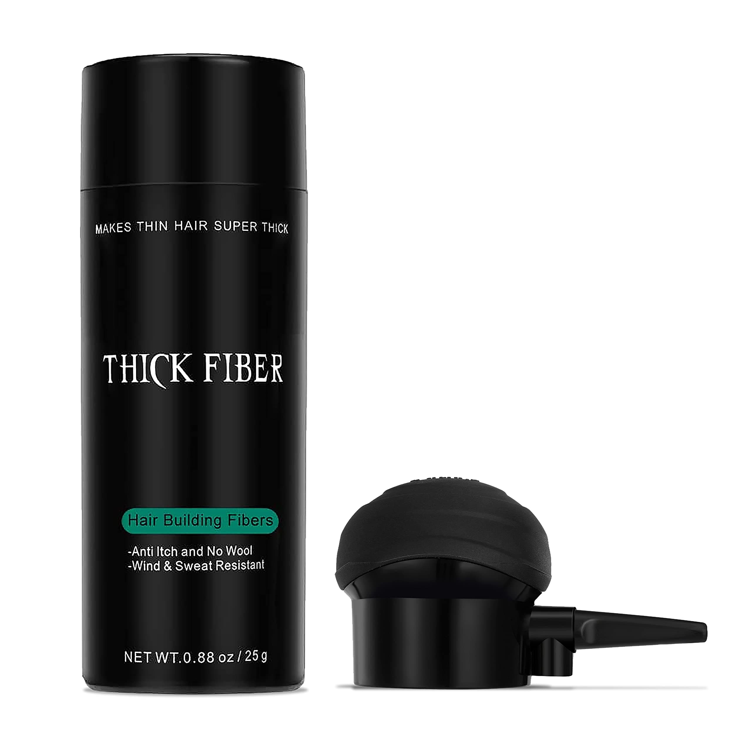 THICK FIBER - Spray Applicator & Bottle 25g (Black)