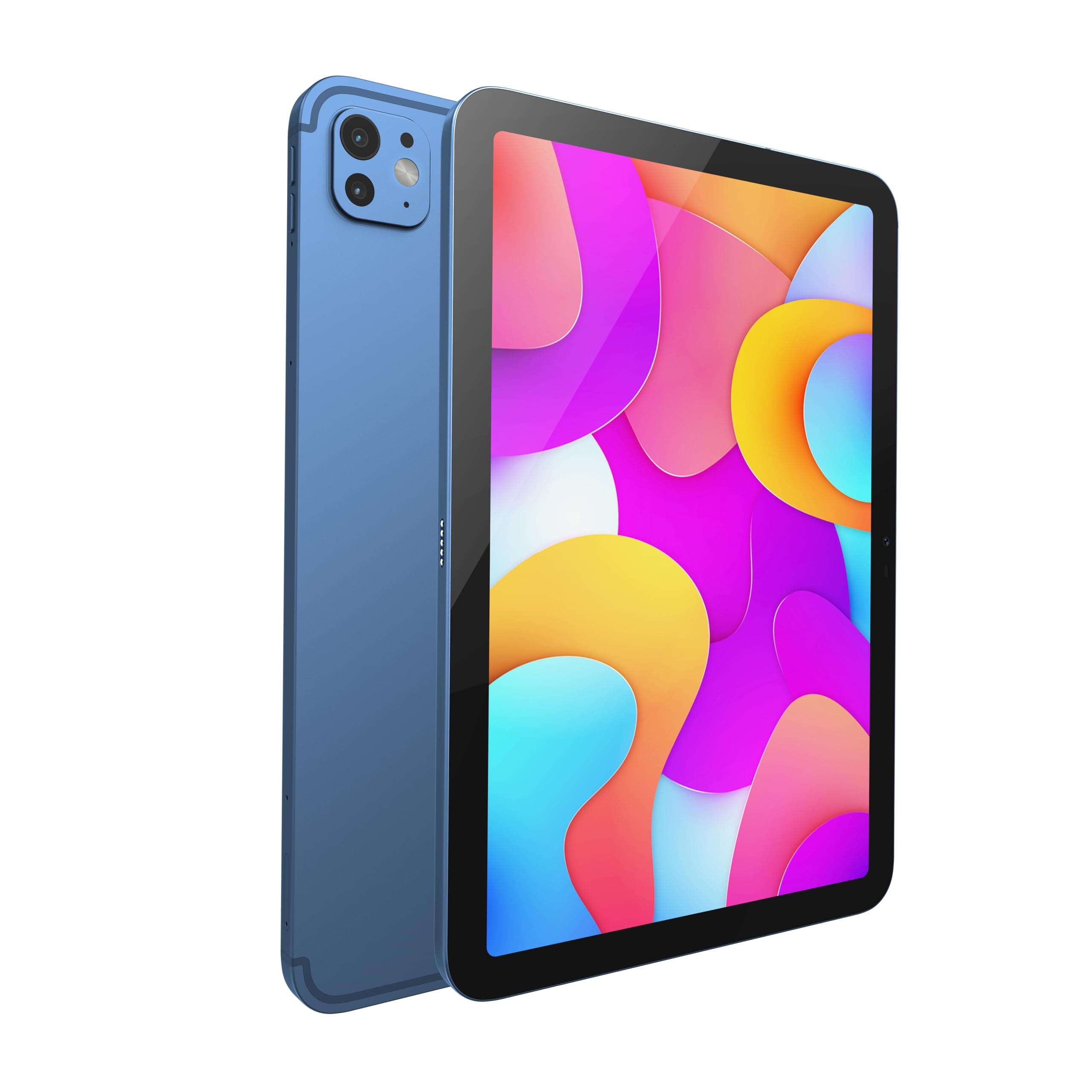 OTEETO TAB 15 Tablet/10.1 Inch/4G SIM/iOS Style Operating System/5G Dual SIM/Octa Core Processor/Included Flip Cover&Keyboard/8GB RAM + 512 GB ROM/Android 13/6000 mAh/8MP Front+13 MP Rear (Blue)