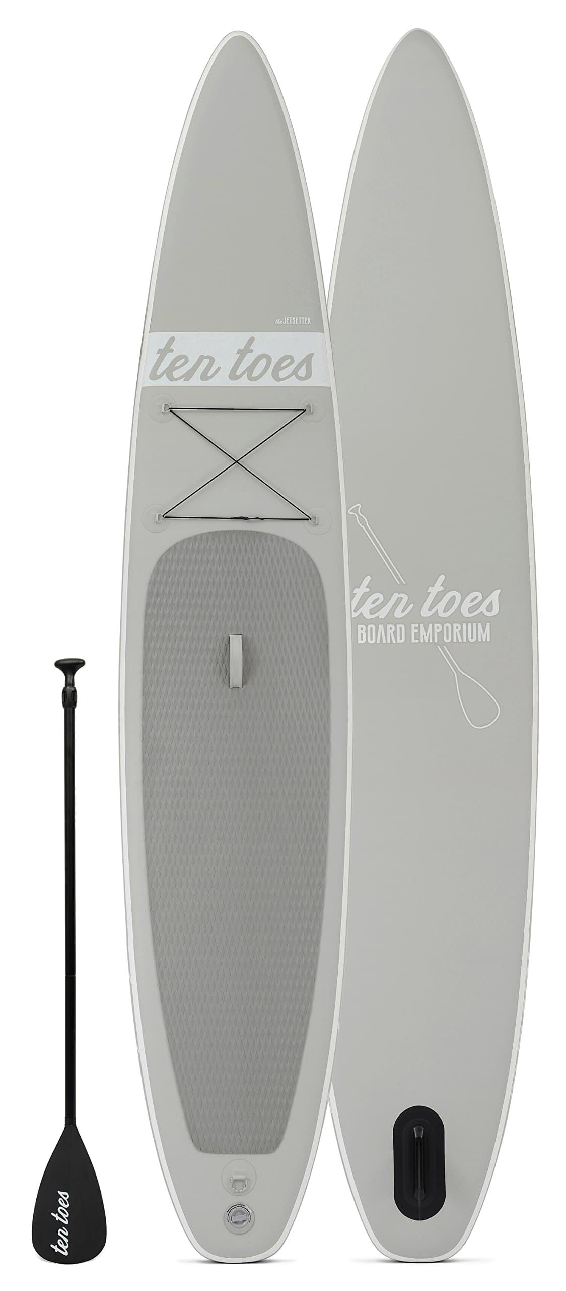 Ten Toes iSUP Inflatable Touring Standup Paddleboard SUP, theJETSETTER 14’x30’’x6’’