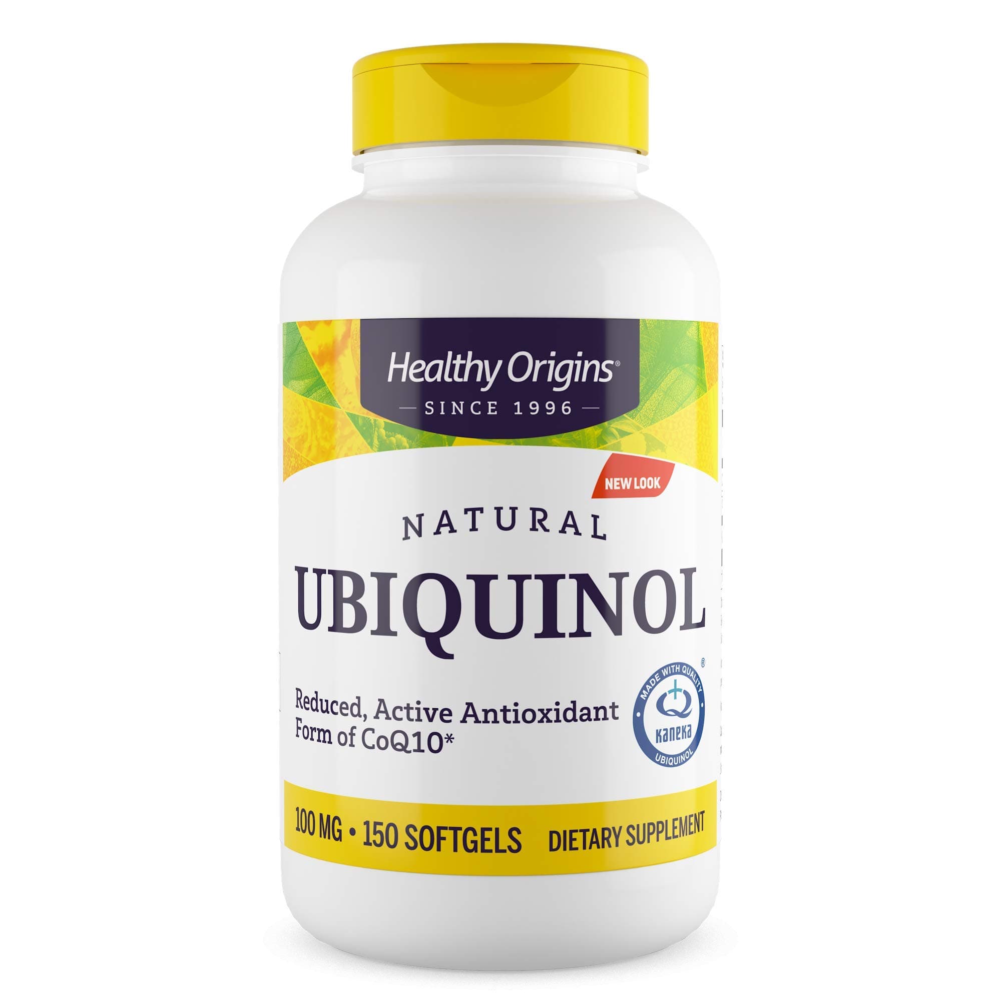 Healthy Origins Ubiquinol 100 mg (Kaneka QH, Non-GMO, Gluten Free, Heart Support, Energy Support), 150 Softgels