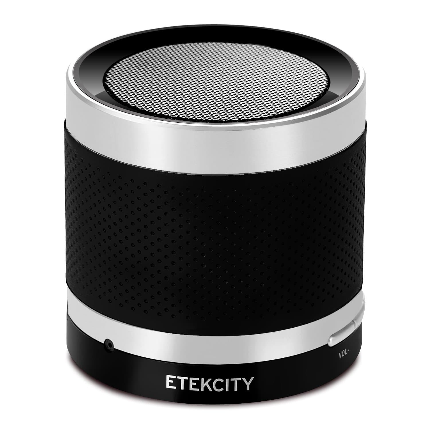 Small Wireless Speakers with Bluetooth，Etekcity Portable USB Speaker with High-Def Stereo Sound, Perfect for Home, Outdoors, Travel，Roverbeats T3
