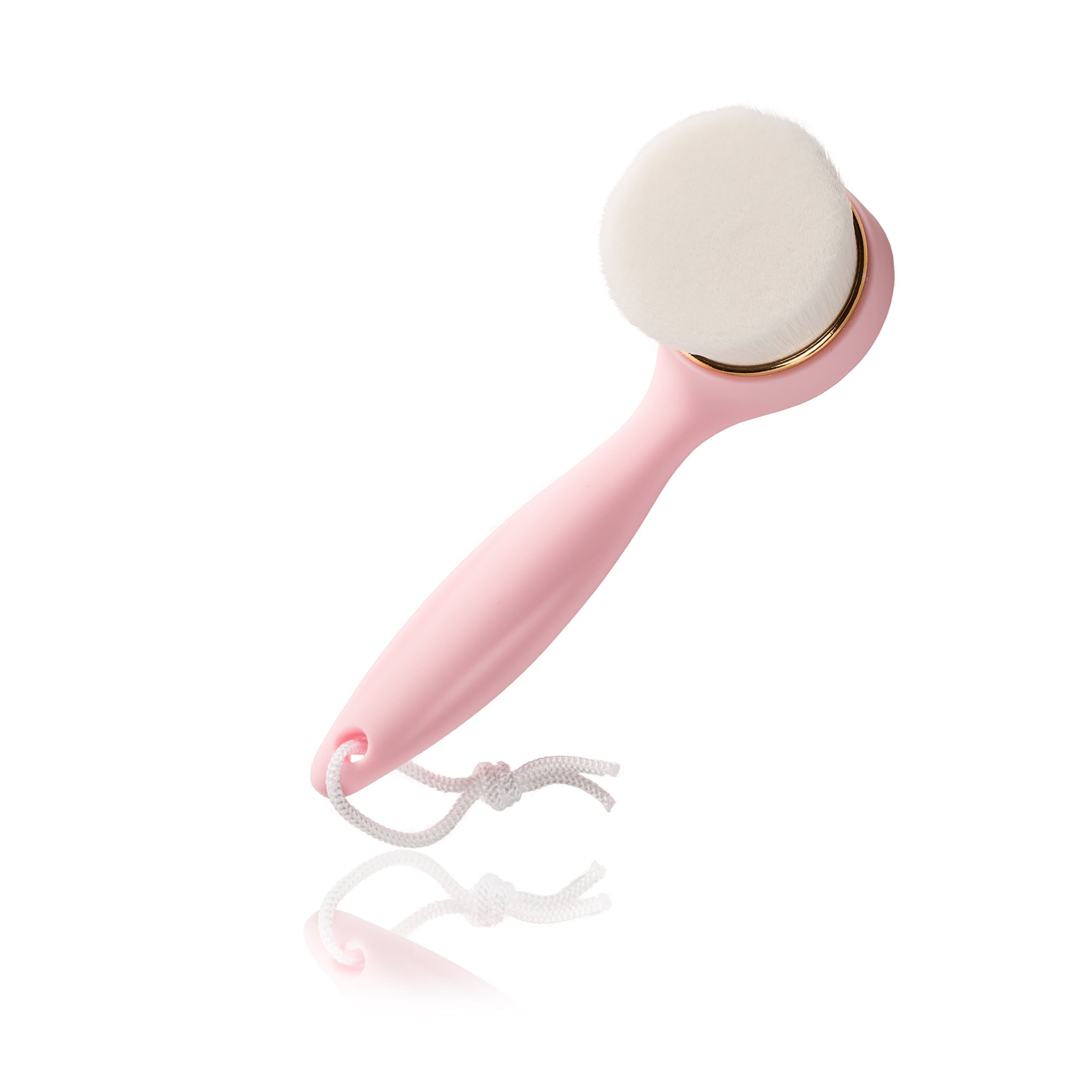 Soft Bristle Facial Brush for Deep Pore Cleaning, Makeup Removal, Massaging, Rejuvenating Delicate and Sensitive Face Skin