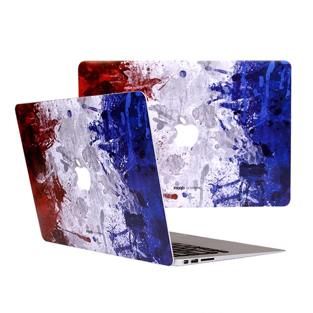 Dpark for Apple MacBook Creative Painting Back Sticker Cover Decal Skin for Apple MacBook Air 13 inch Laptop (Air 13", Pomo Paris)