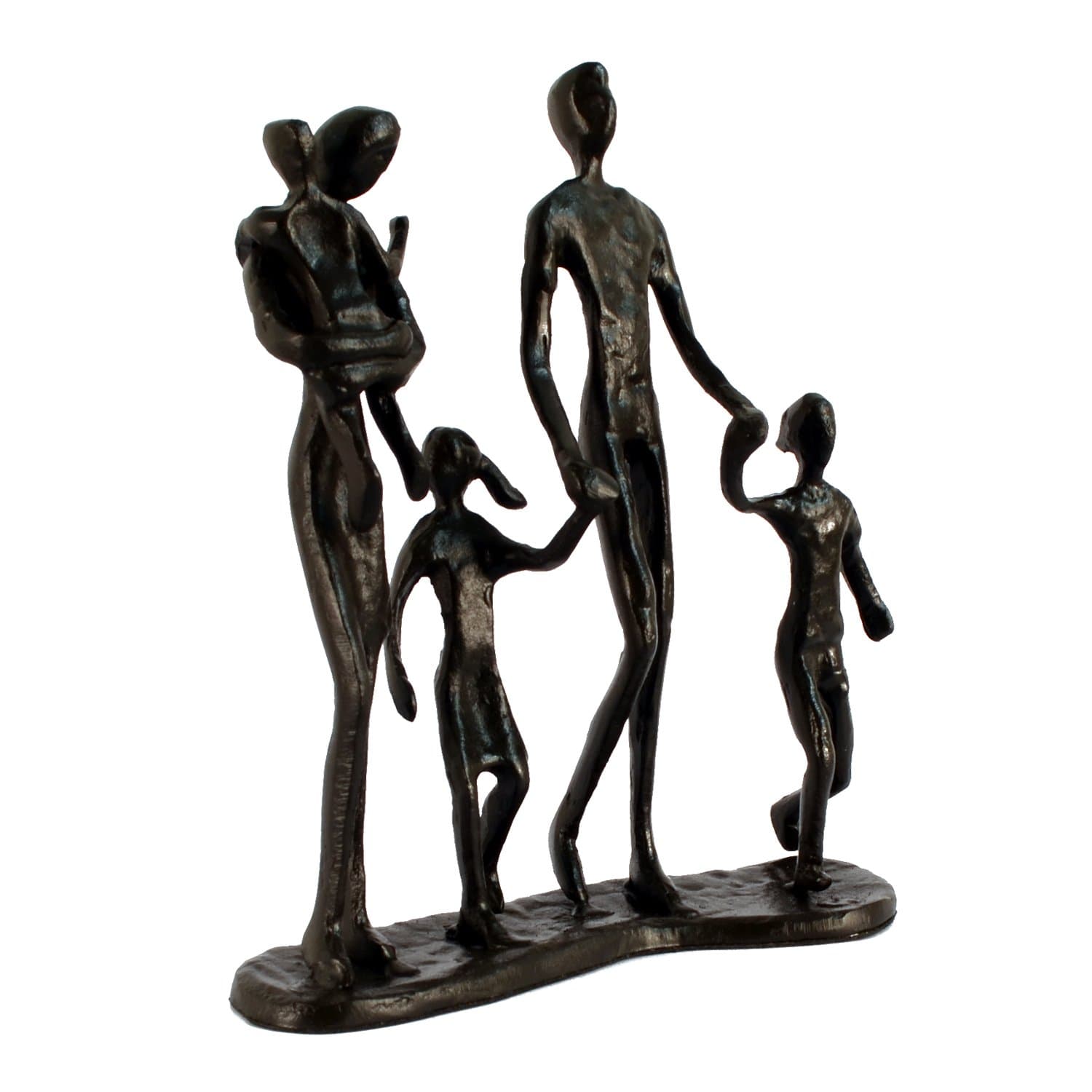Elur AI/353 Family 5 Outing Iron Figurine, Mocha, 7x16x18 cm