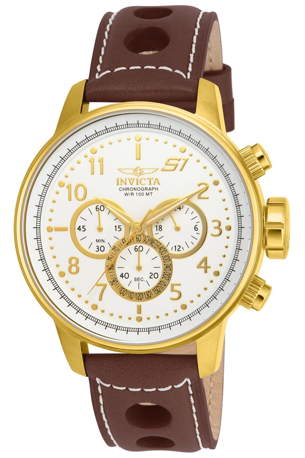 Invicta S1 Rally Stainless Steel Men's Quartz Watch - 48mm