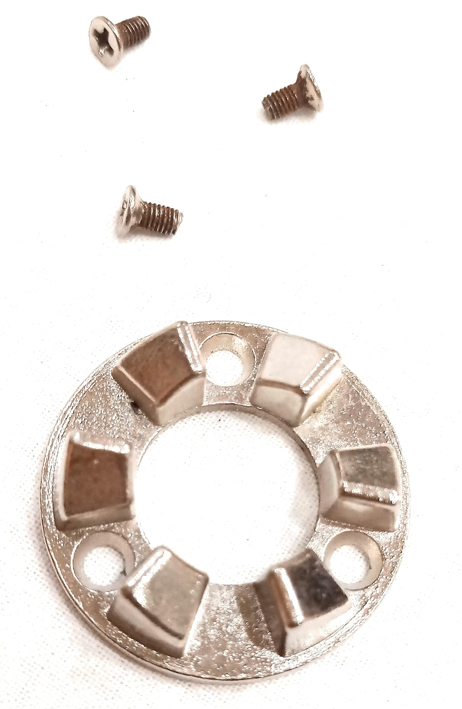 RSNR SUJATA JUICER MIXER COUPLER ALLUMINIUM TEETH (3 SCREW FIT, 2 PCS TEETH)