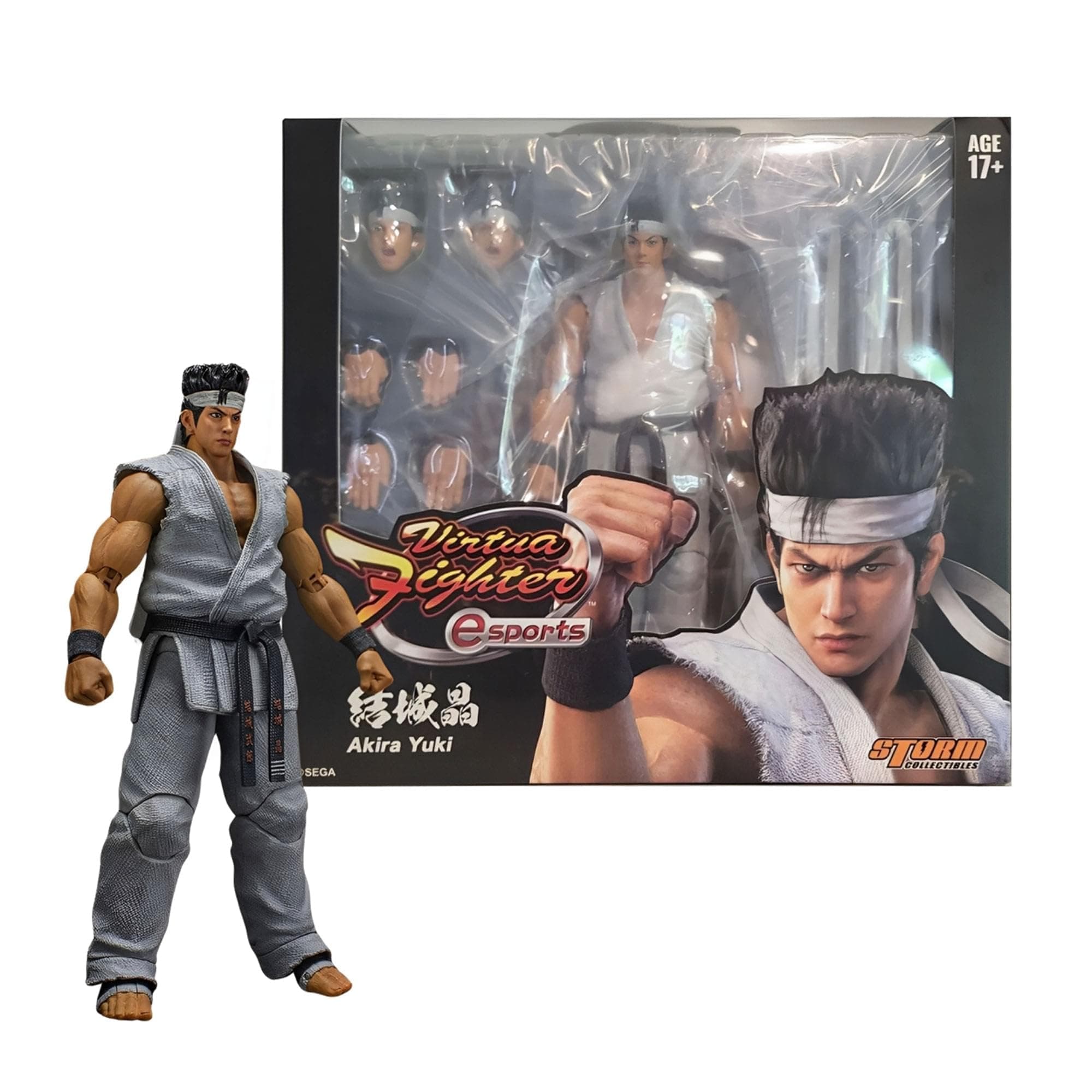 Storm Collectibles - Virtua Fighter 5 - Akira Yuki, Storm Collectibles 1/12 Action Figure, Multi, (STM87213)