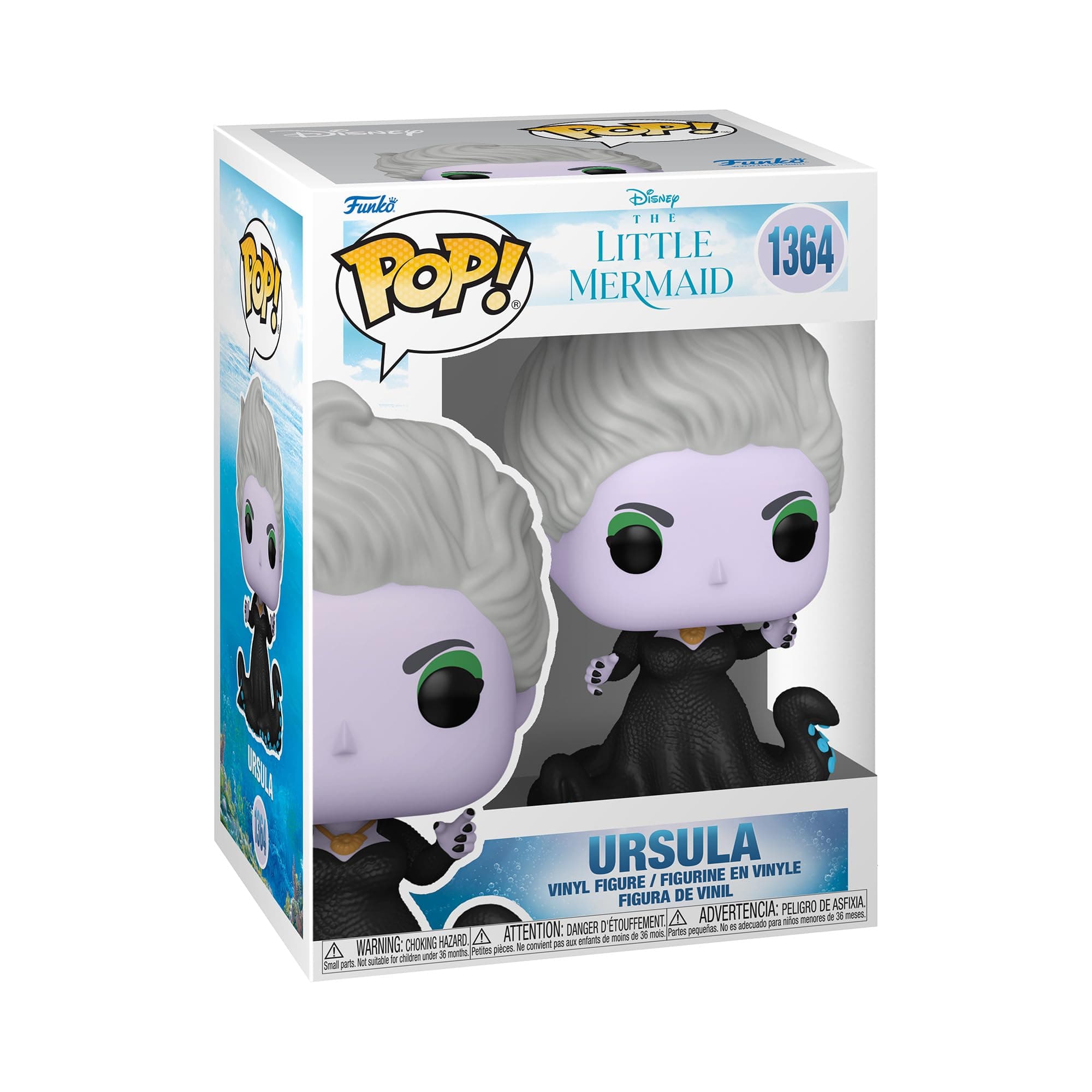 Pop! Disney: the Little Mermaid - Ursula - Collectable Vinyl Figure - Gift Idea - Official Merchandise - Toys for Kids & Adults - Movies Fans - Model Figure for Collectors and Display