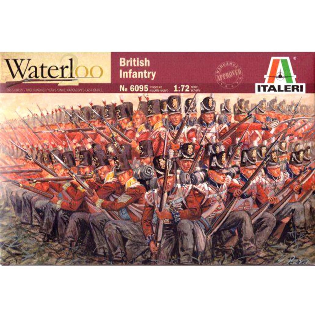 Italeri 1:72 Napoleonic Wars British Infantry 1815