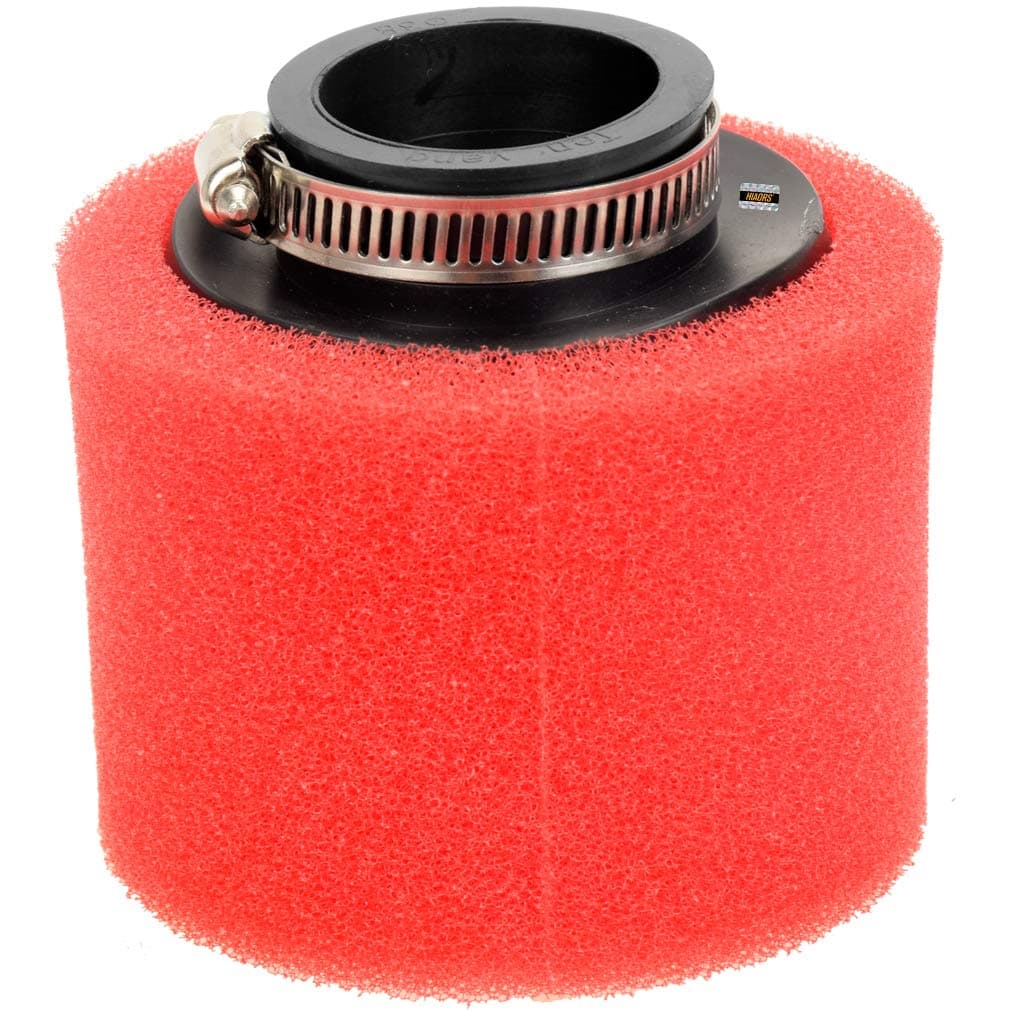 38mm Foam Sponge Air Filter for KLX BBR Apollo RFZ Thumpstar Braaap Atomic DHZ SSR 70cc 110cc Tao Tao hellcat Coolster 125cc 140cc Lifan YX Zongshen Lifan Apollo x15 x18 dbx125 CRF Pit Dirt Bike Red