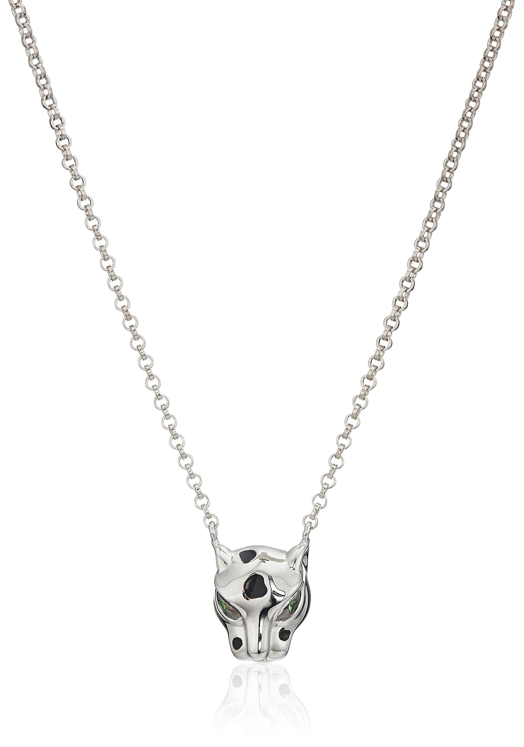 Effy Womens 925 Sterling Silver Tsavorite Necklace, 18