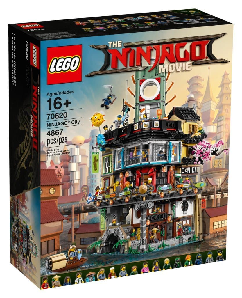 LEGO NINJAGO Ninjago City 70620, 192 months to 252 months (4867 Pieces)