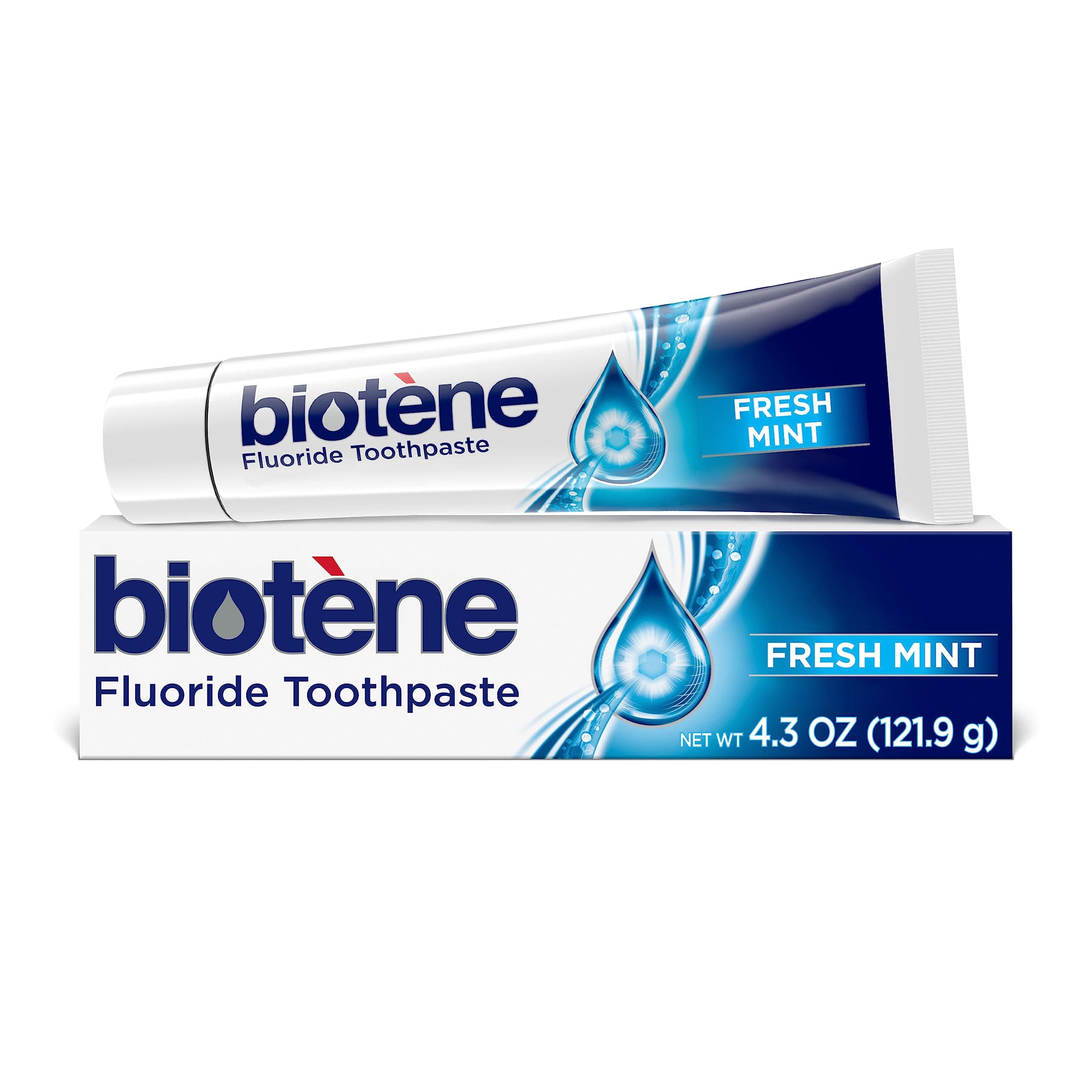 biotène Fresh Mint Original Fluoride Toothpaste, 4.3 ounce