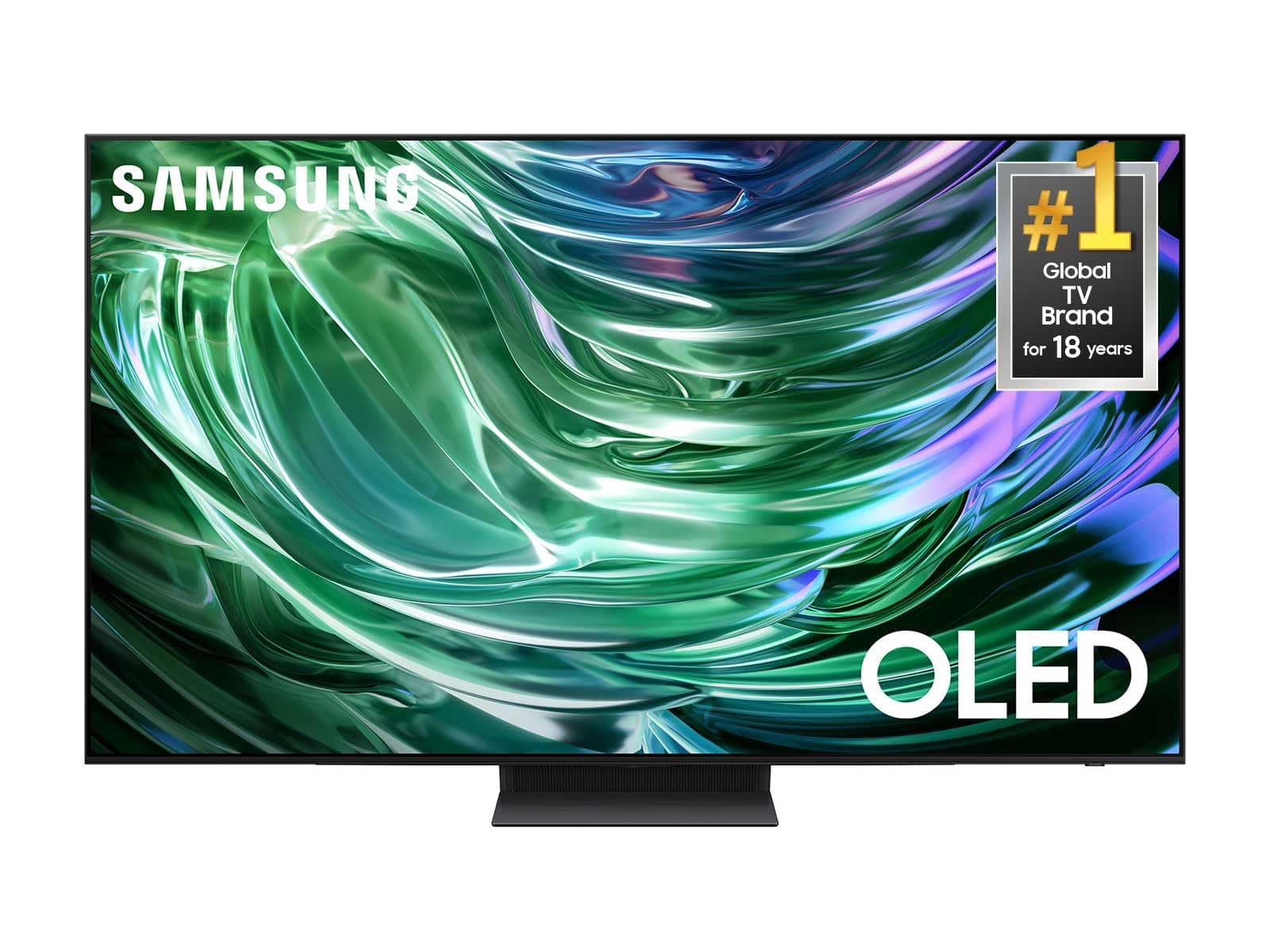 65-Inch Class OLED 4K S90D Series HDR+ Smart TV w/Dolby Atmos, Object Tracking Sound Lite, Motion Xcelerator, Real Depth Enhancer, 4K AI Upscaling, Alexa Built-in (QN65S90D, 2024 Model)