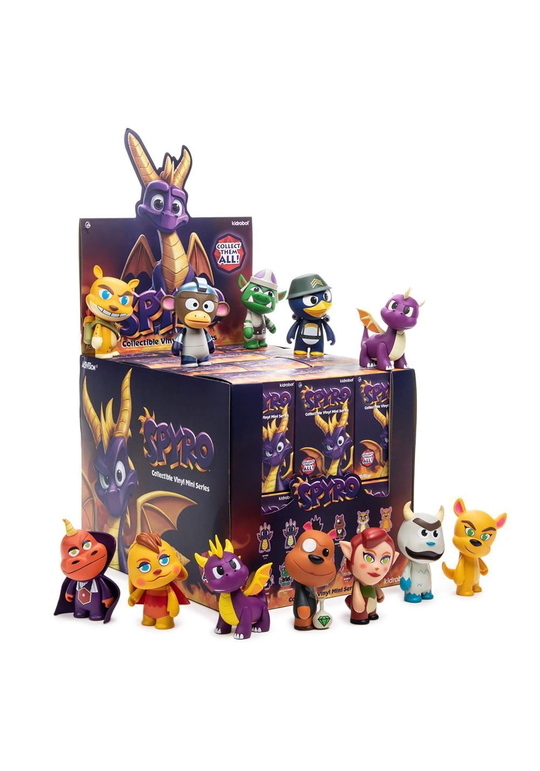 Spyro Kidrobot Blind Box Mini Figure (1 Figure)