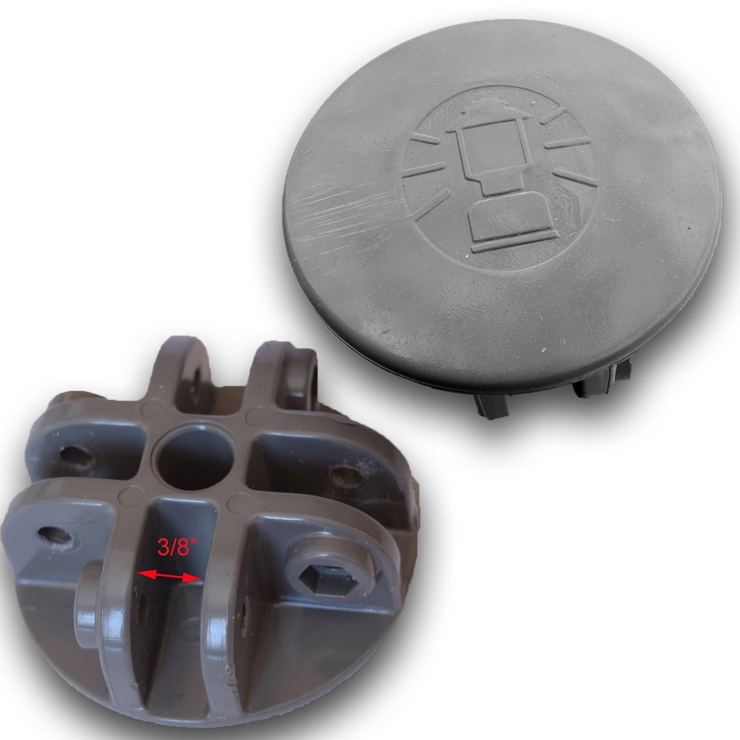 for Coleman 12 x 12 & 10 x 10 Straight Leg Instant Canopy Gazebo CENTER PEAK HUB Replacement Parts