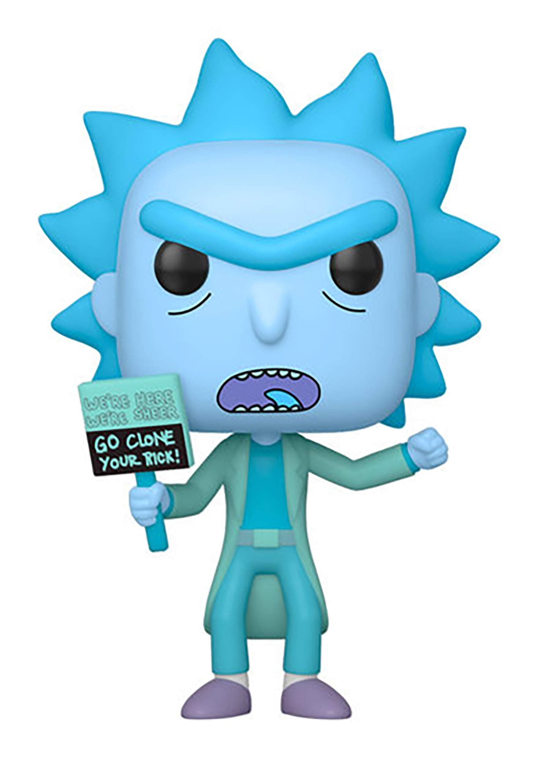 Funko Pop! Animation: Rick and Morty Hologram Rick Clone Action Figure, 44252