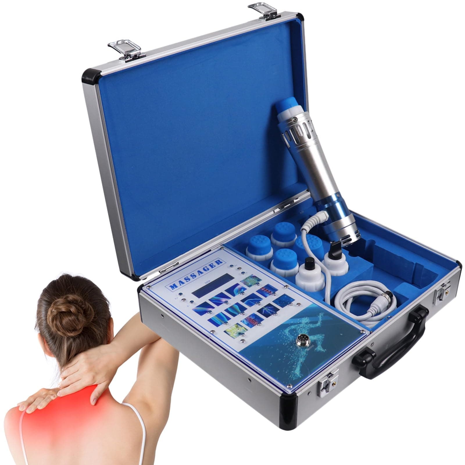 ED Shockwave Therapy Machine: Powerful Electromagnetic Waves for Effective Muscle Pain Relief and ED Treatment