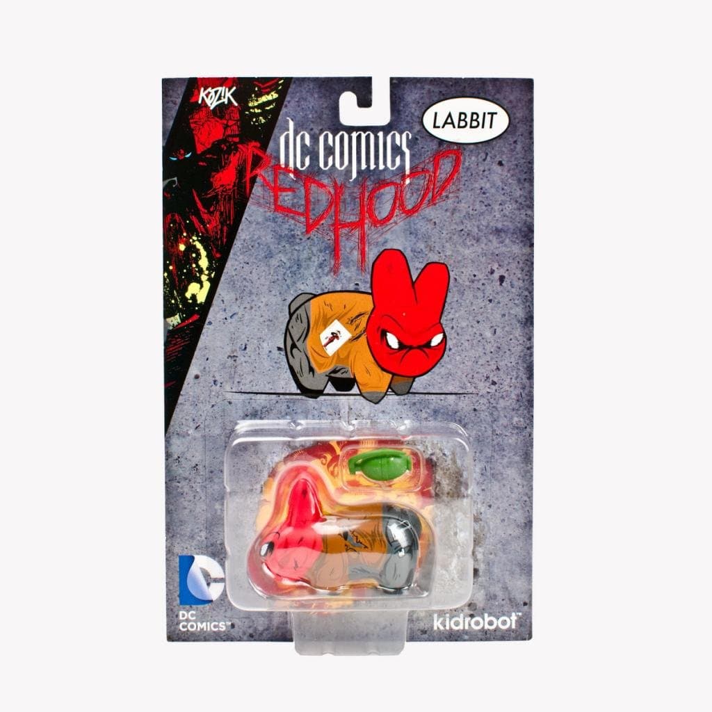 Kidrobot X DC Universe Red Hood Labbit Vinyl Figure!
