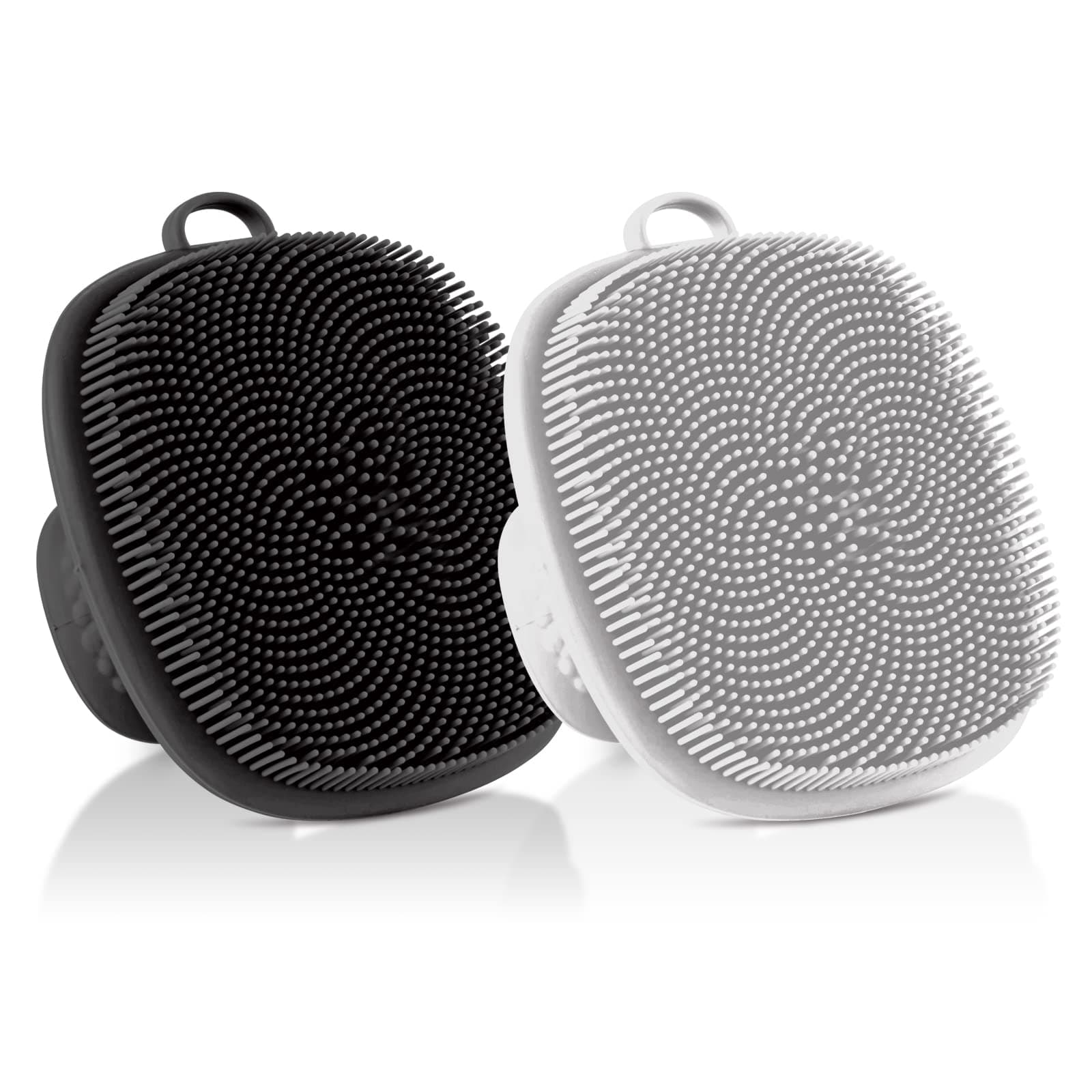 Face Scrubber 2Pack Silicone Face Scrubber for Men, Facial Cleansing Brush Silicone Face Wash Brush Manual Waterproof Cleansing Skin Care Face Brushes for and Exfoliating