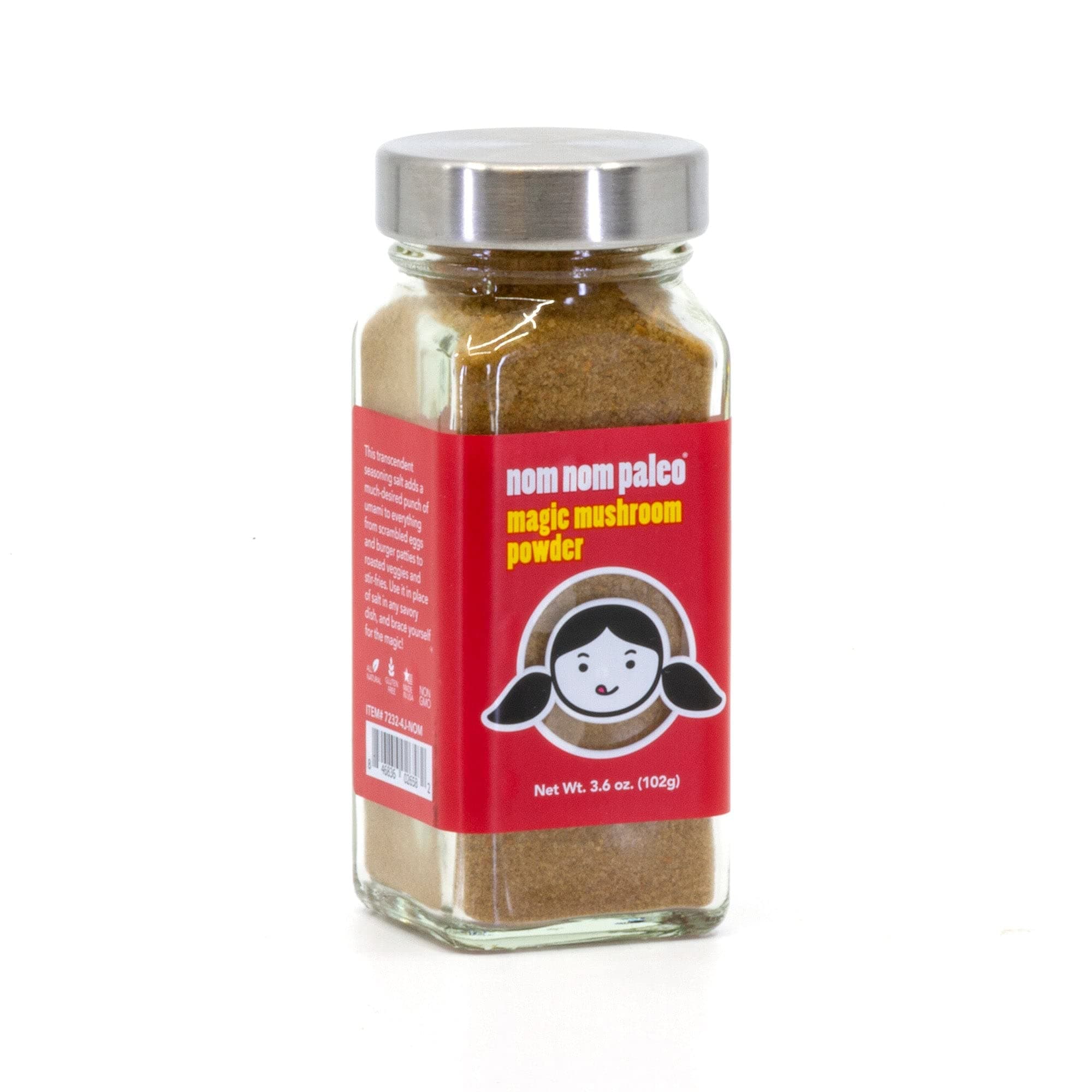Nom Nom Paleo, Seasoning Powder Magic Mushroom, 3.5 Ounce