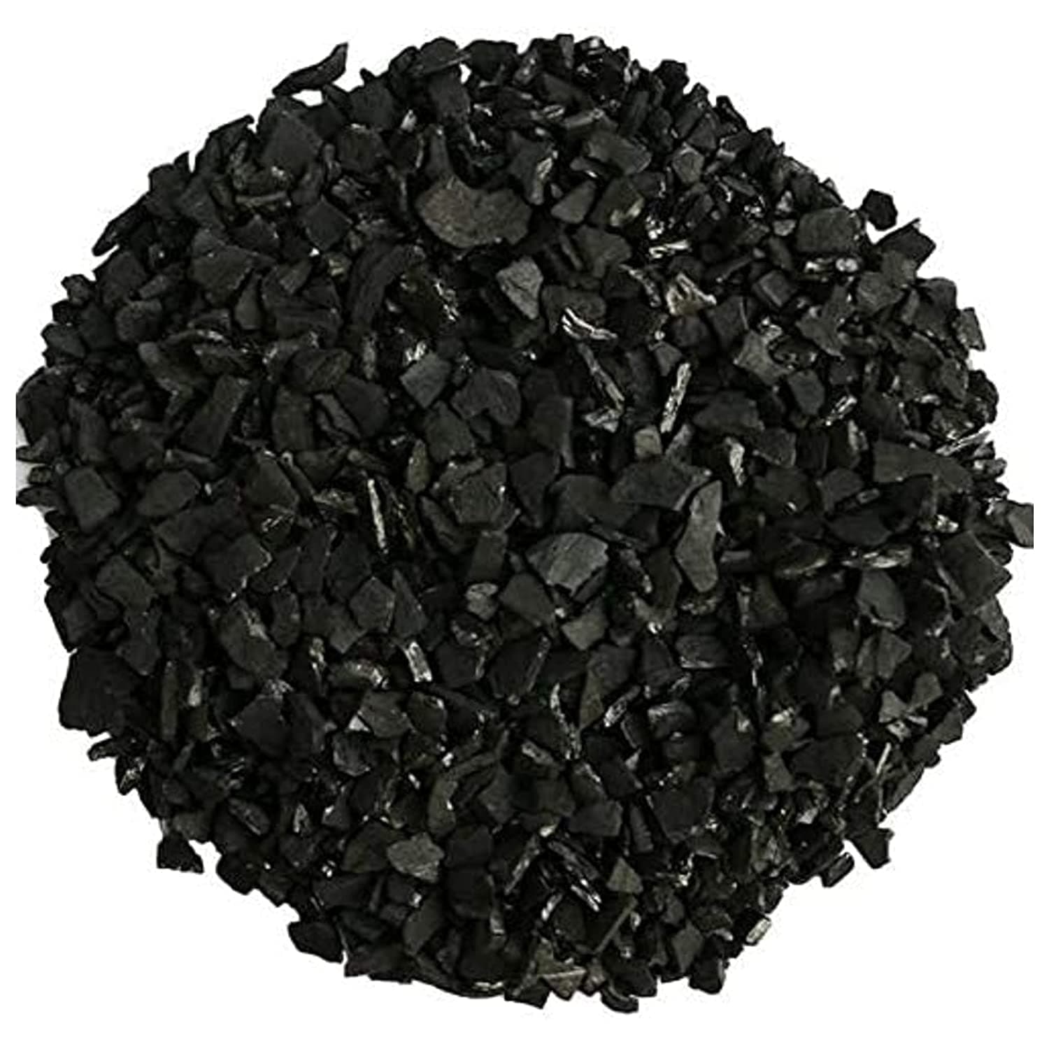 Flemco Granular Activated Carbon Premium Coconut Shell Powder for Water Purification and Air Purification (1.0 Kilograms)