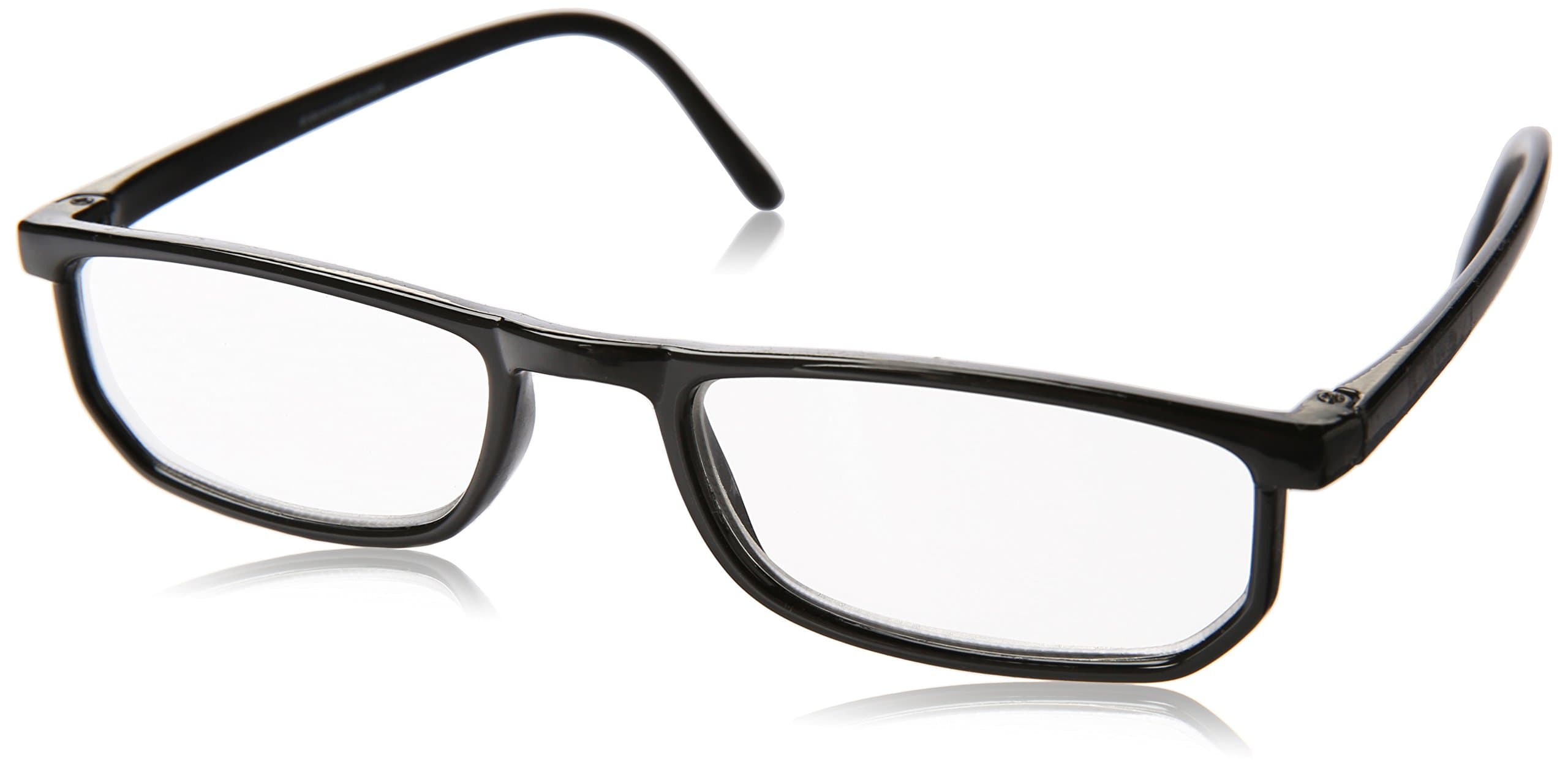 Dr. Dean Edell Basic Rectangle, Black (+1.50)