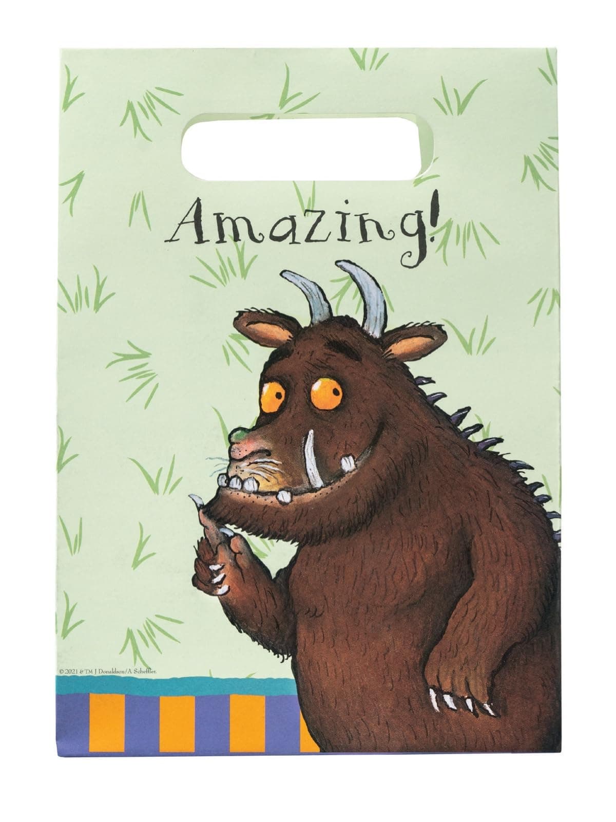 The Gruffalo Tableware Party Platters x4, 30.5 cm, Official Gruffalo License Platters with Classic Gruffalo for Themed Events, Perfect for Birthday Parties, or Events