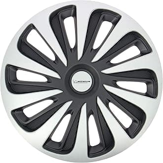 MICHELIN 4 Wheel Trims, 17" Wheels, NVS 3D Black Edition