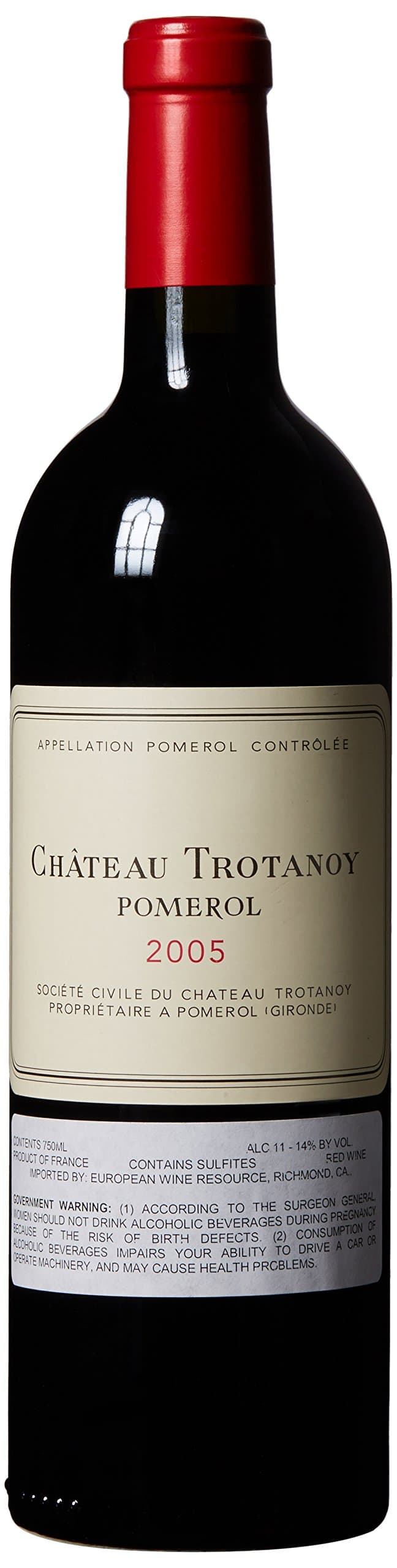 2005 Chateau Trotanoy Pomerol Bordeaux 750 mL
