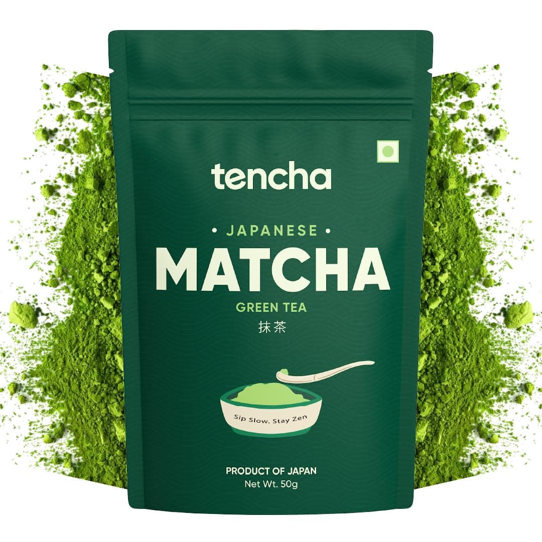 Tencha Culinary Matcha | Pure Japanese Matcha Green Tea Powder | Sourced from Shizouka, Japan | Vegan | No Artificial Sweeteners | 50 GM, Pack of 1