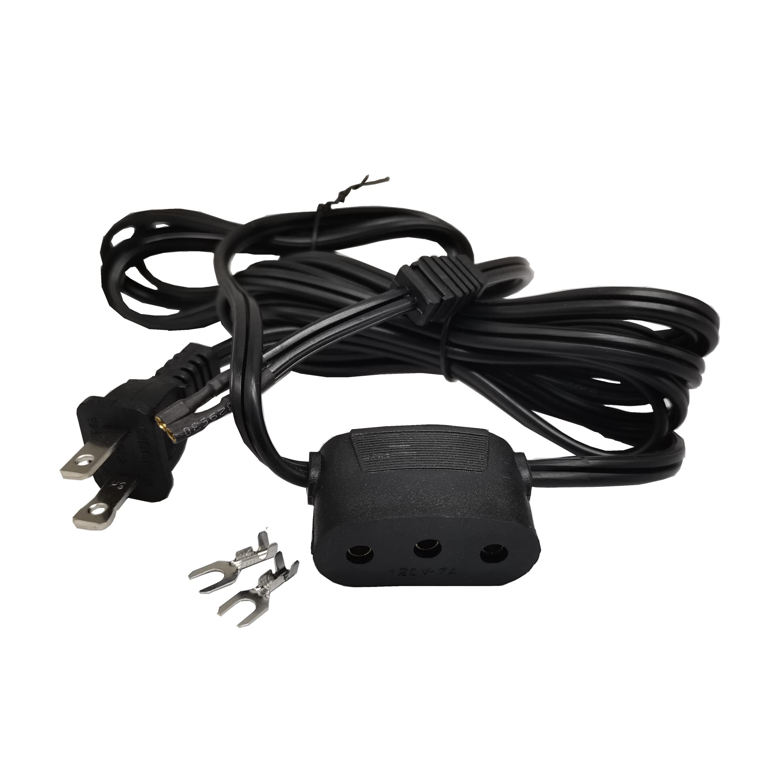HONEYSEWLead Cord Power Cord for Singer Sewing Machine 1200-1, 15-88, 15-90, 15-91, 201, 201K, 206, 206K, 221 Featherweight #123
