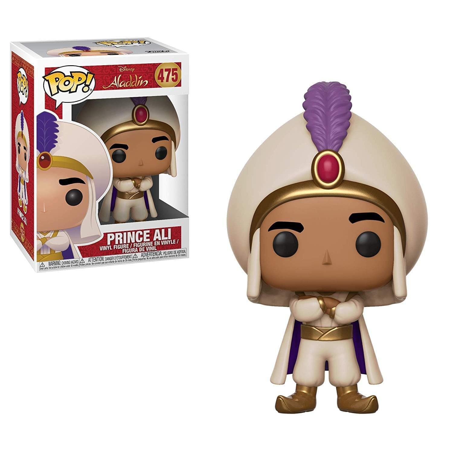 Funko Pop! Disney: Aladdin - Prince Ali, Standard Toy, Multicolor