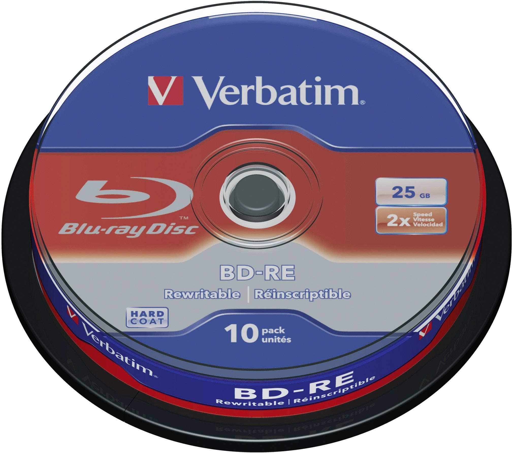 Verbatim BD-RE SL 25GB 2x 10pk: 43694 (43694)